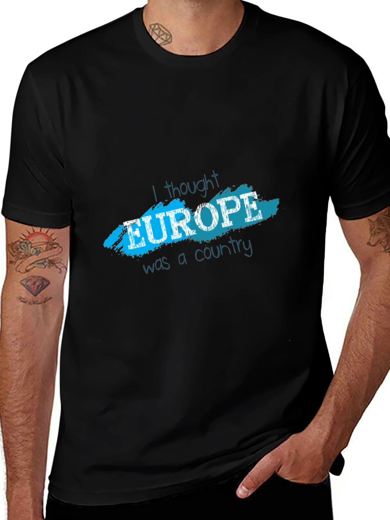 Europe Country T-Shirt - Funny Geography Tee