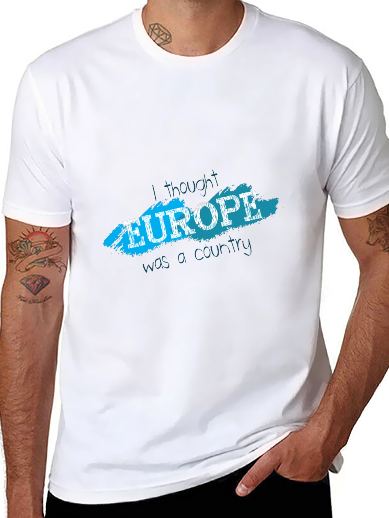 Europe Country T-Shirt - Funny Geography Tee