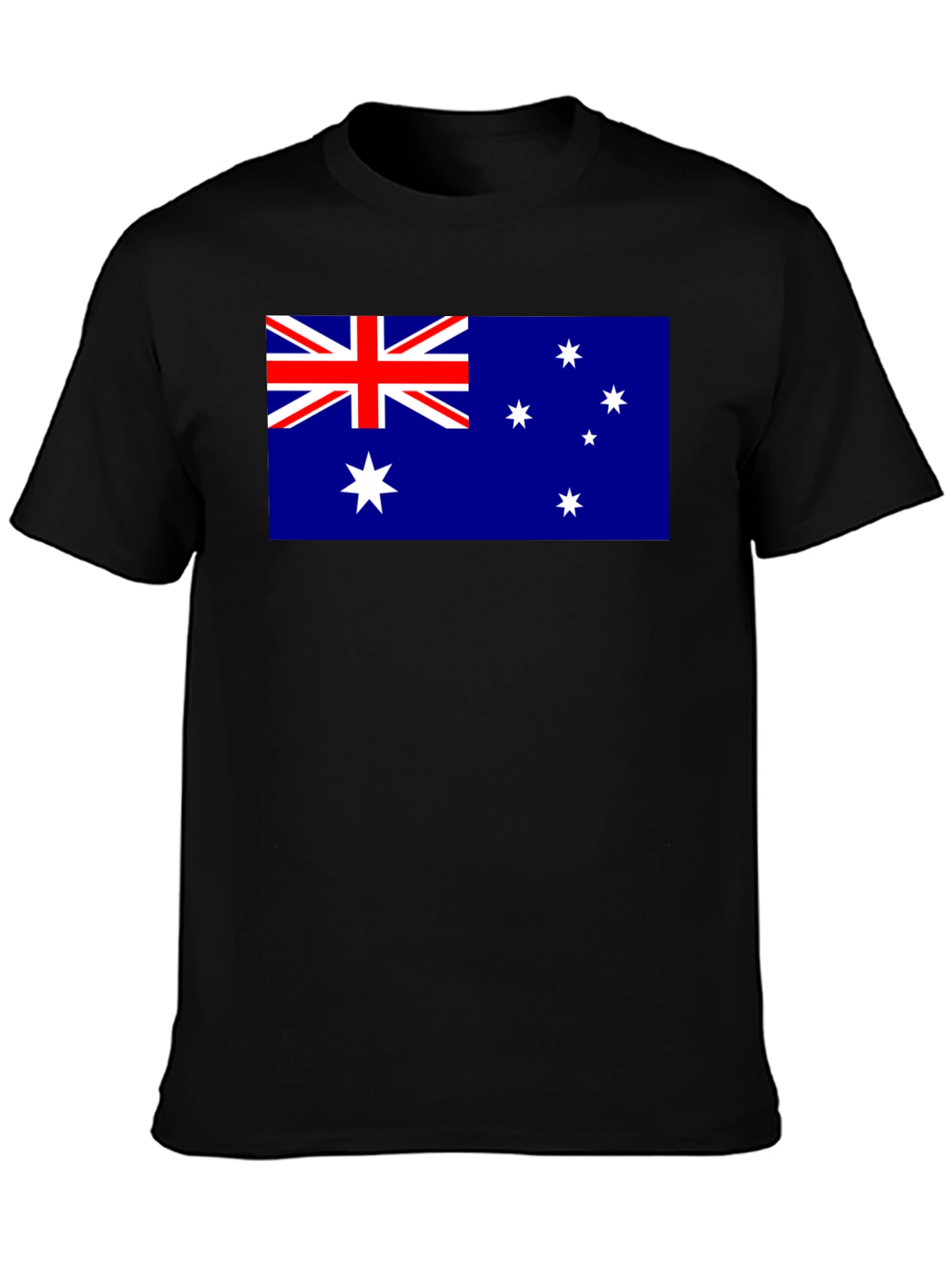 Australia Flag T-Shirt - Black