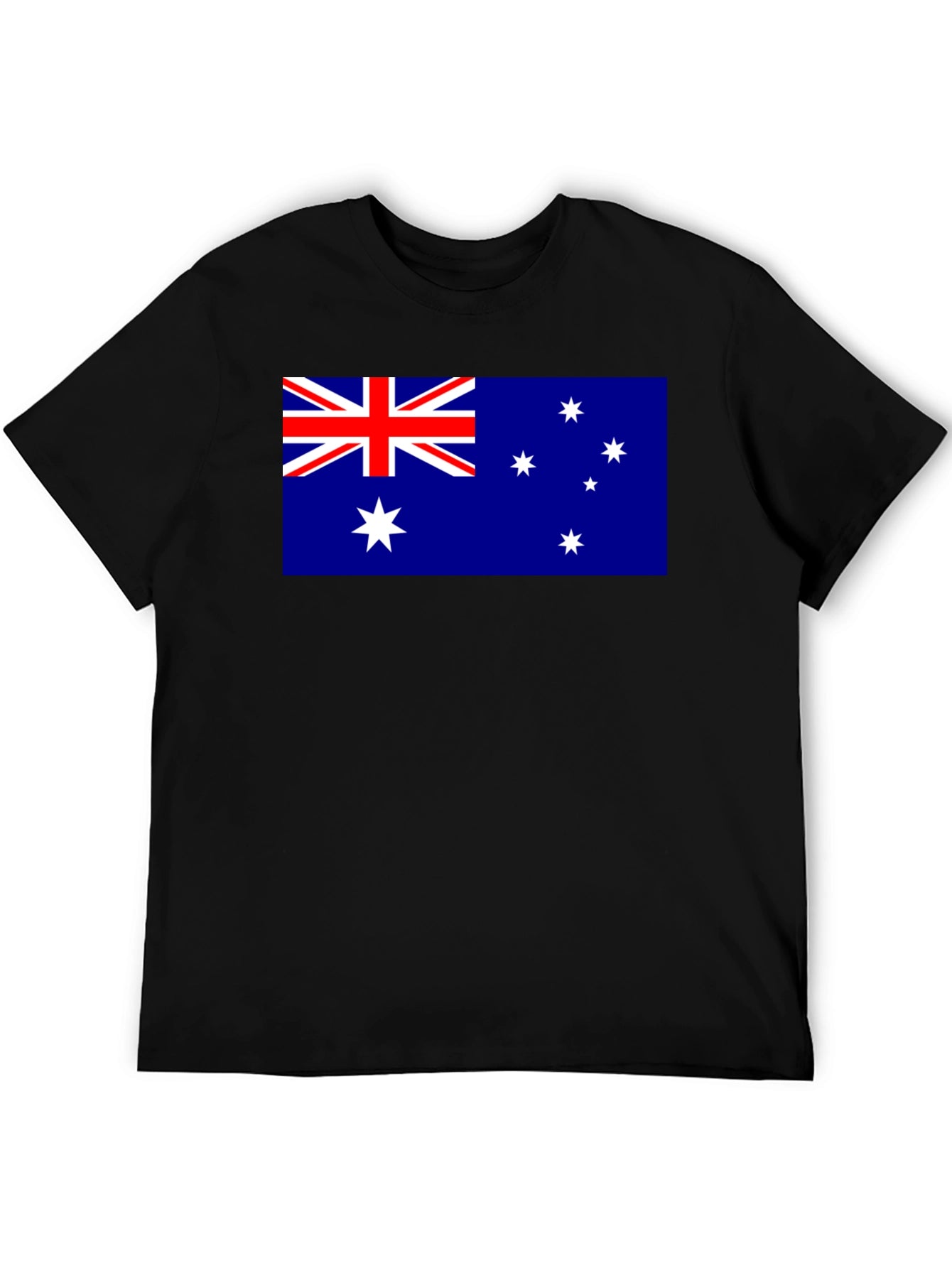 Australia Flag T-Shirt - Black
