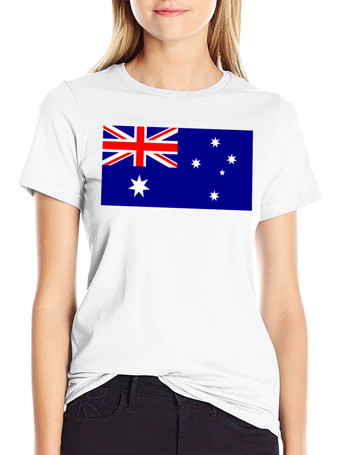 Australia Flag T-Shirt - Black