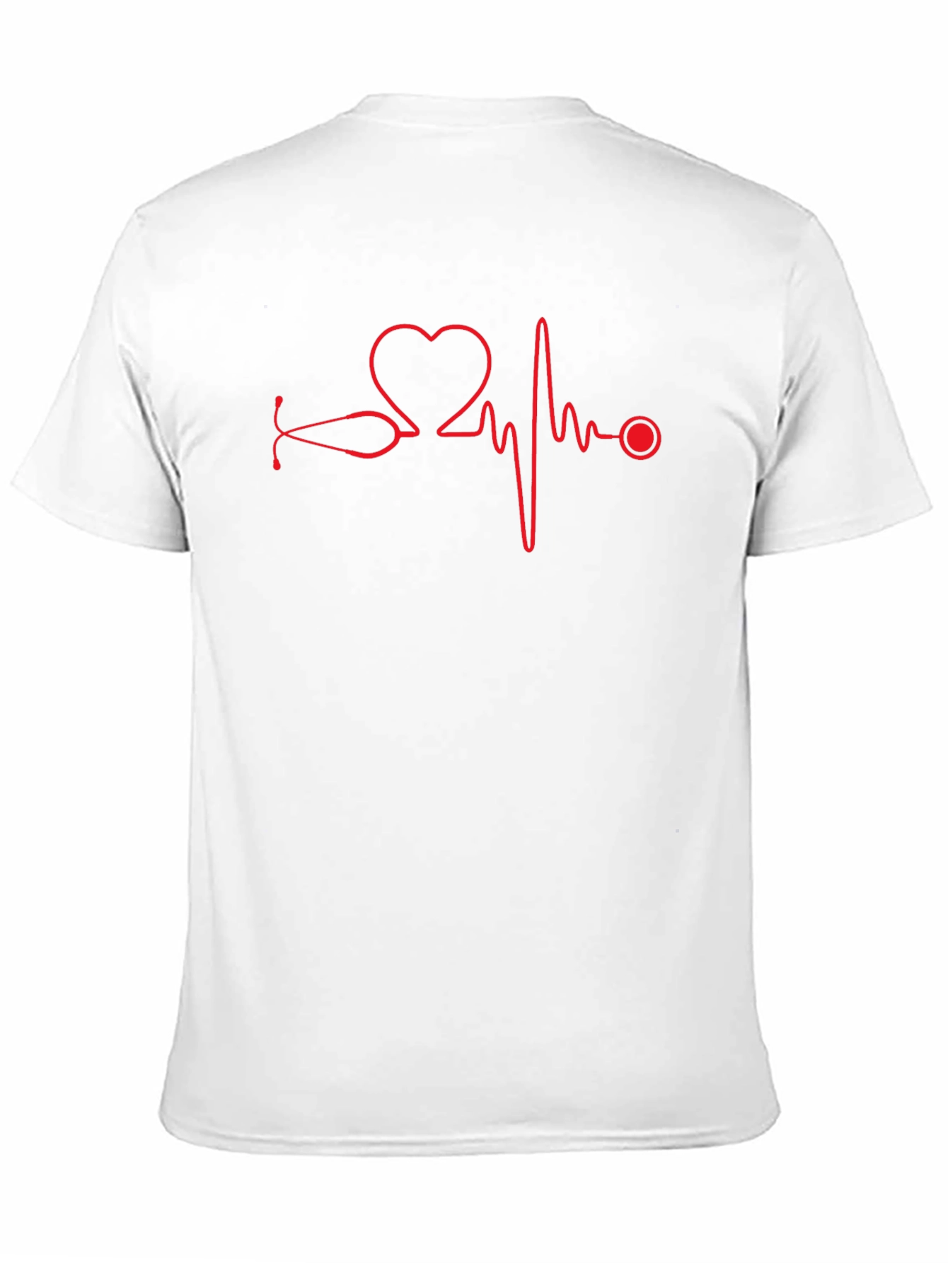 Heartbeat Stethoscope Graphic Tee