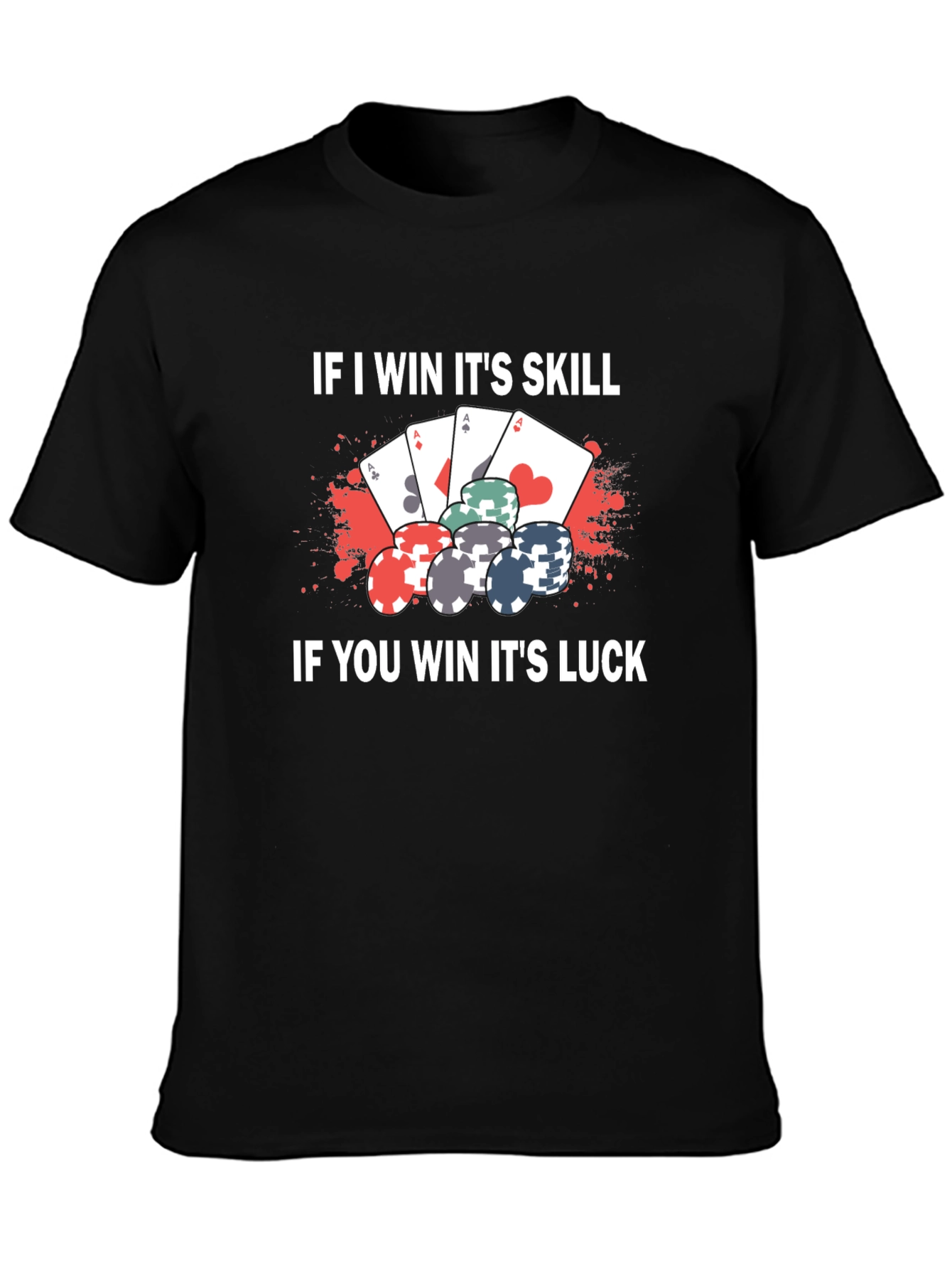 Poker Skill & Luck T-Shirt