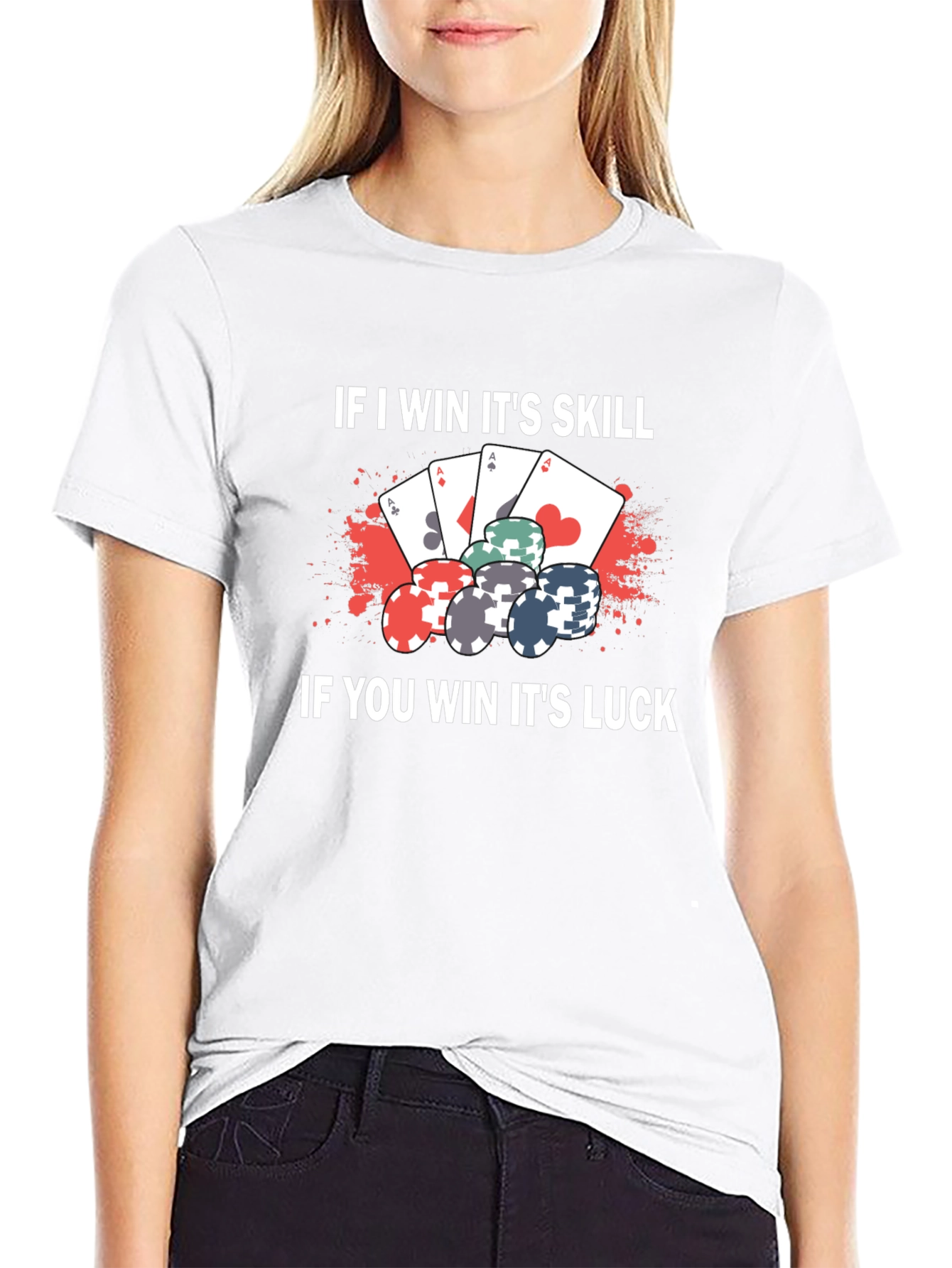 Poker Skill & Luck T-Shirt