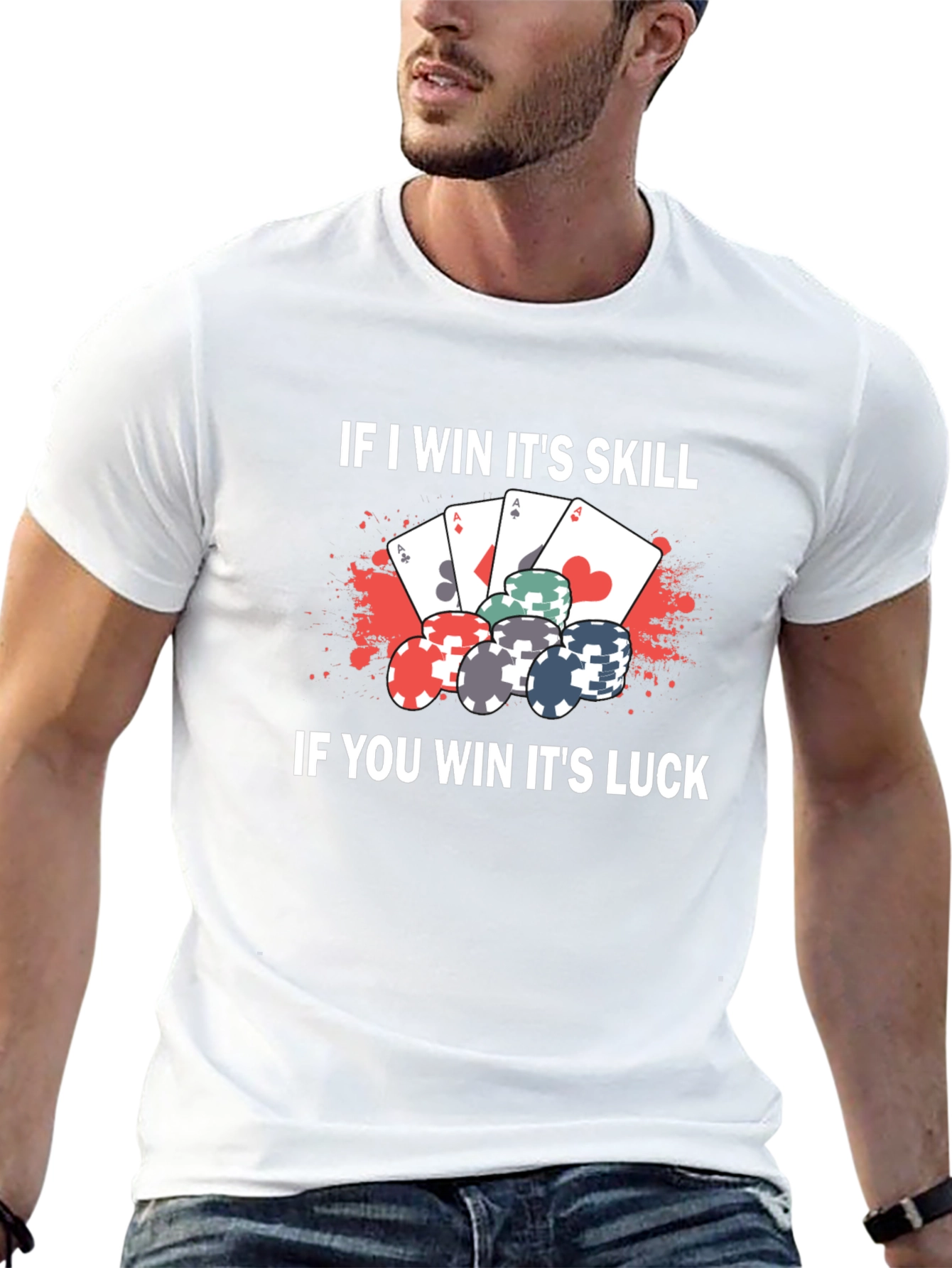 Poker Skill & Luck T-Shirt