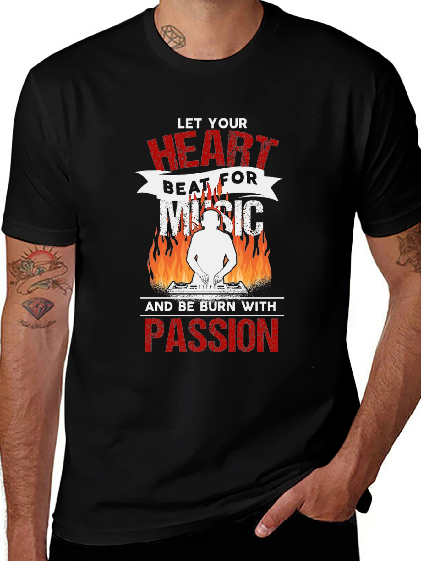 Music Passion Graphic Tee