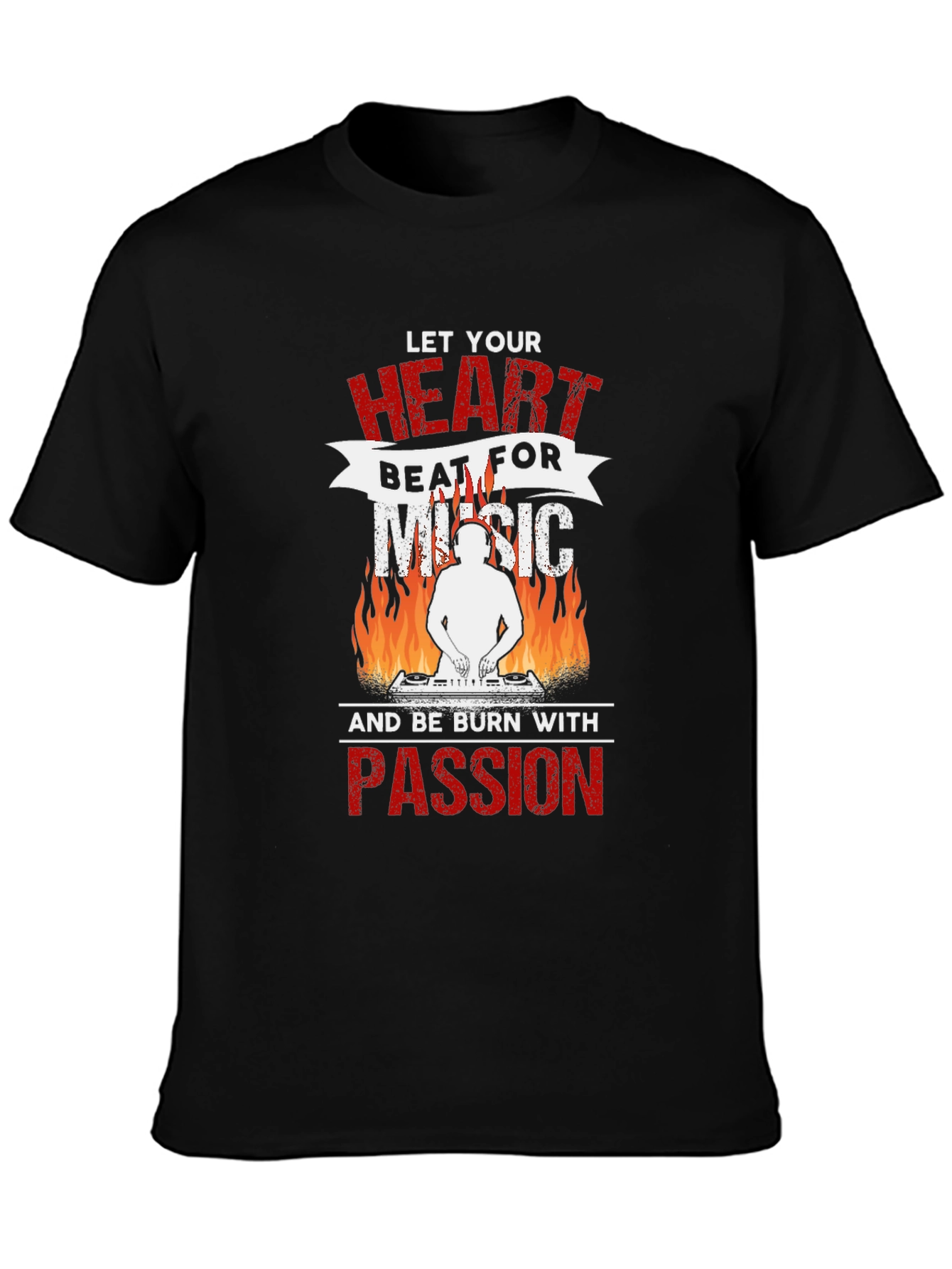 Music Passion Graphic Tee