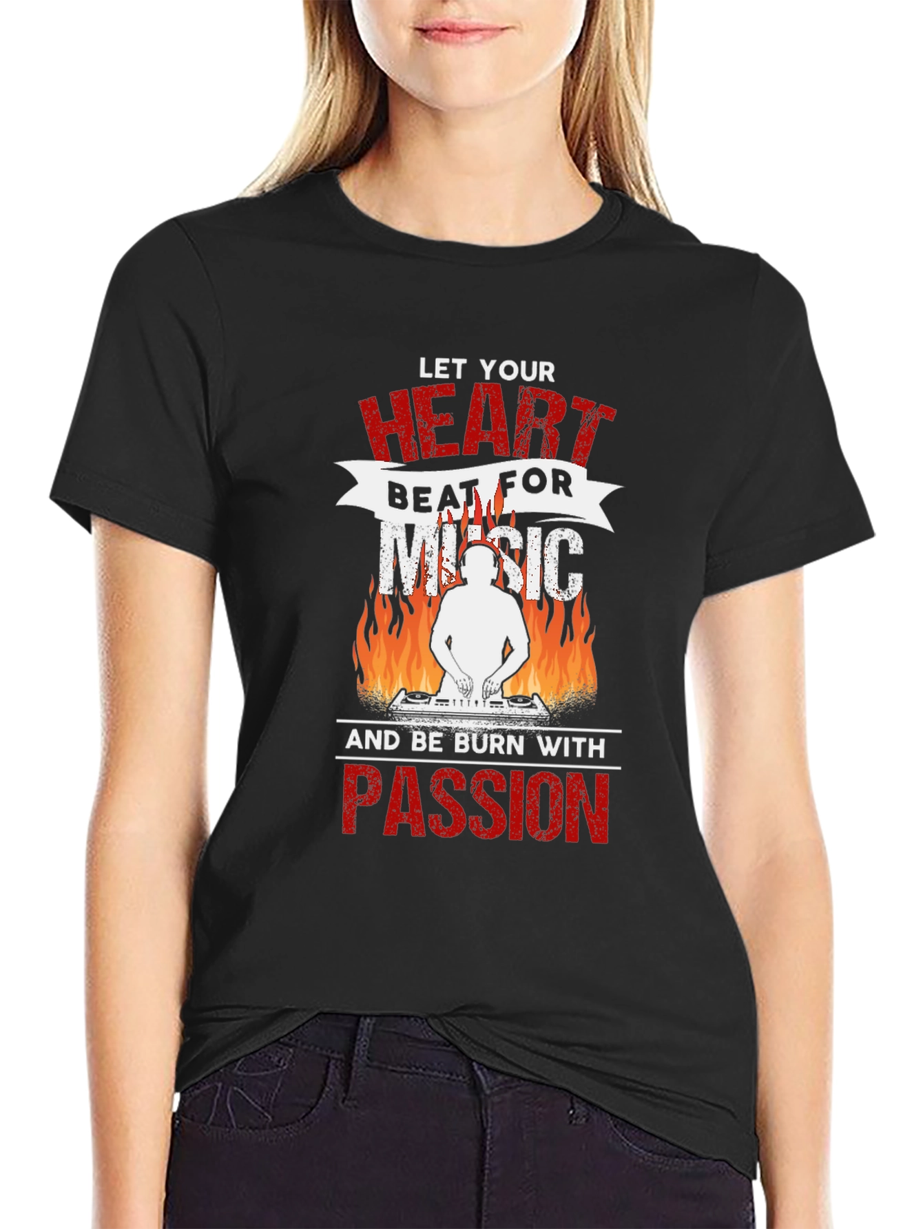 Music Passion Graphic Tee