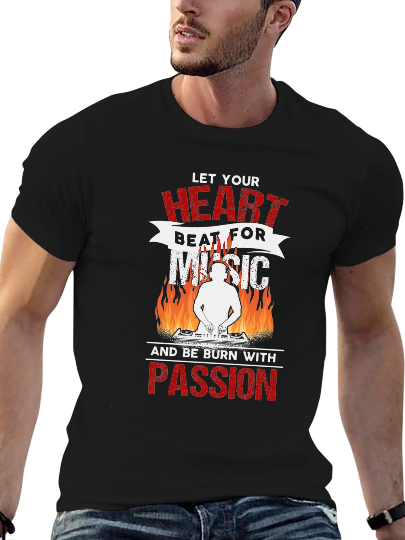 Music Passion Graphic Tee