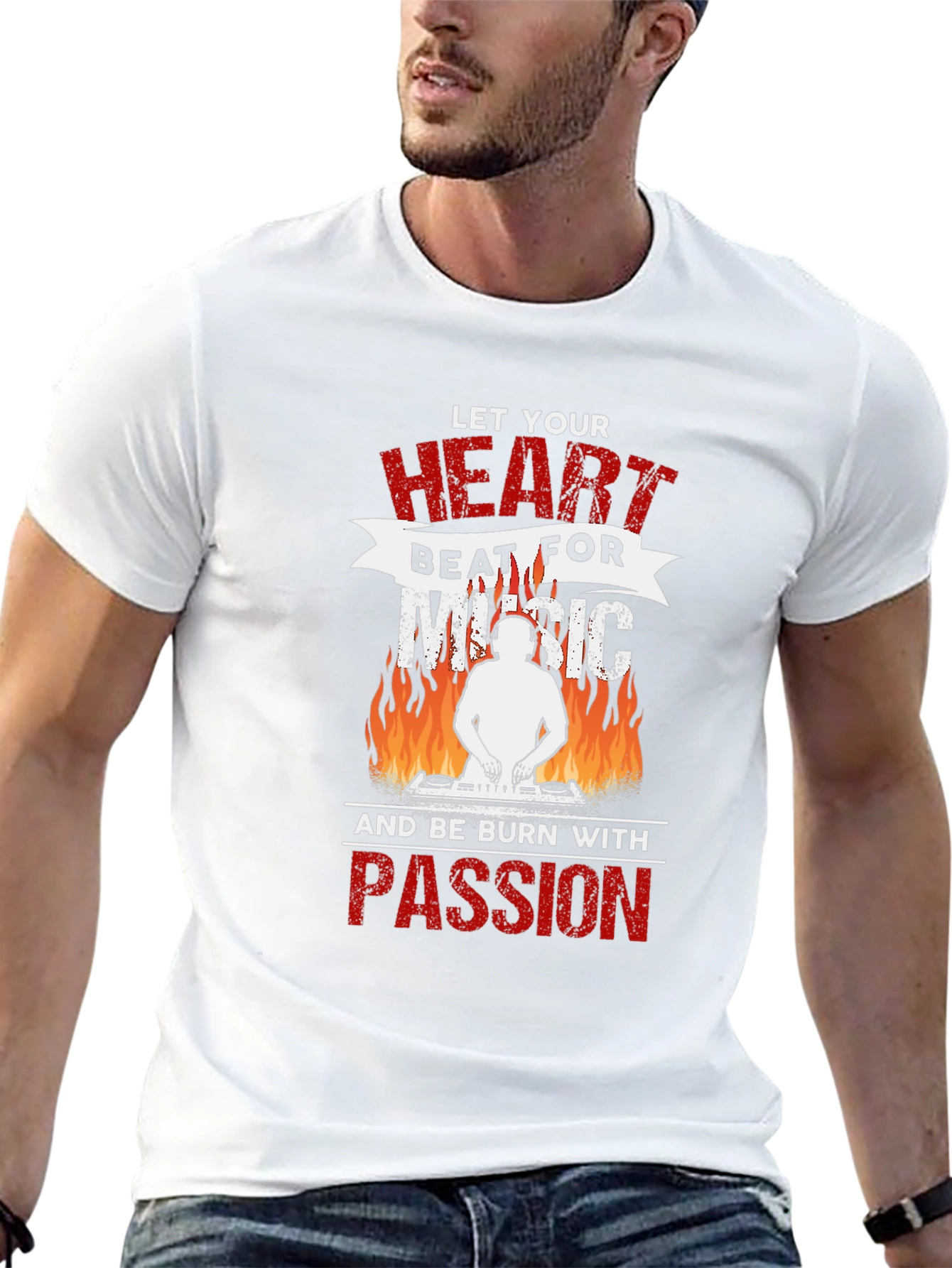 Music Passion Graphic Tee