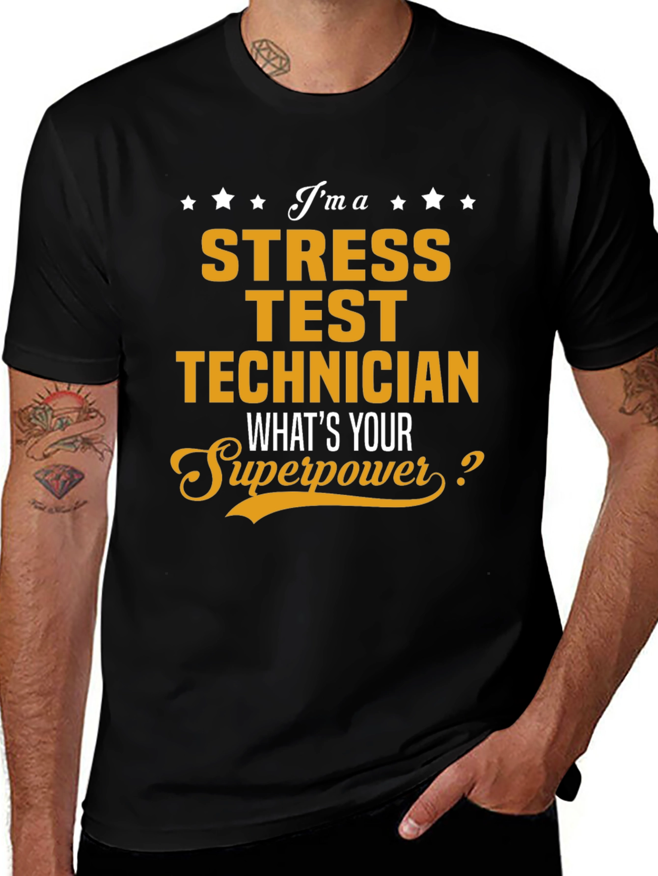 Stress Test Technician Superpower T-Shirt