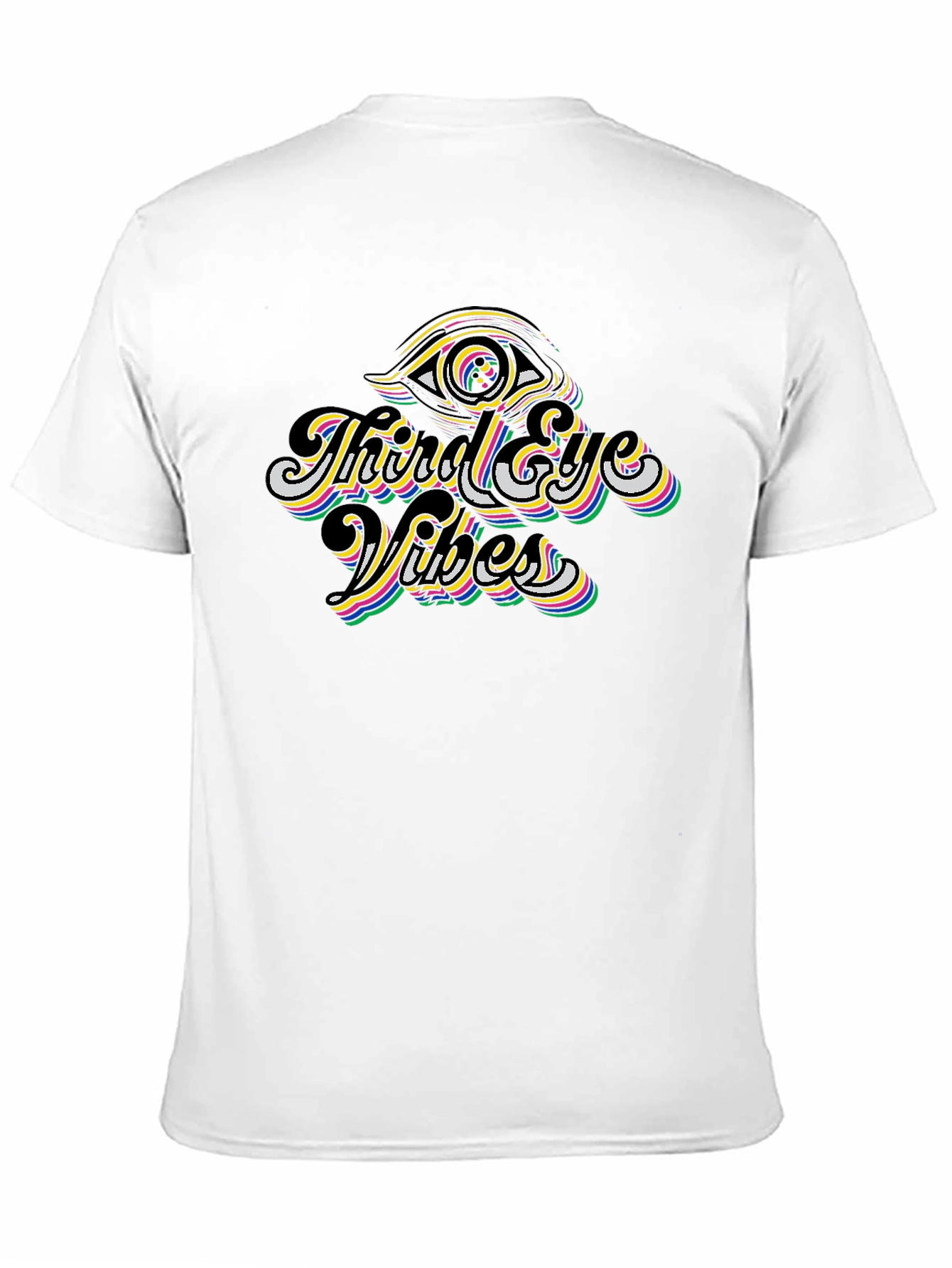 Third Eye Vibes Black Graphic Tee