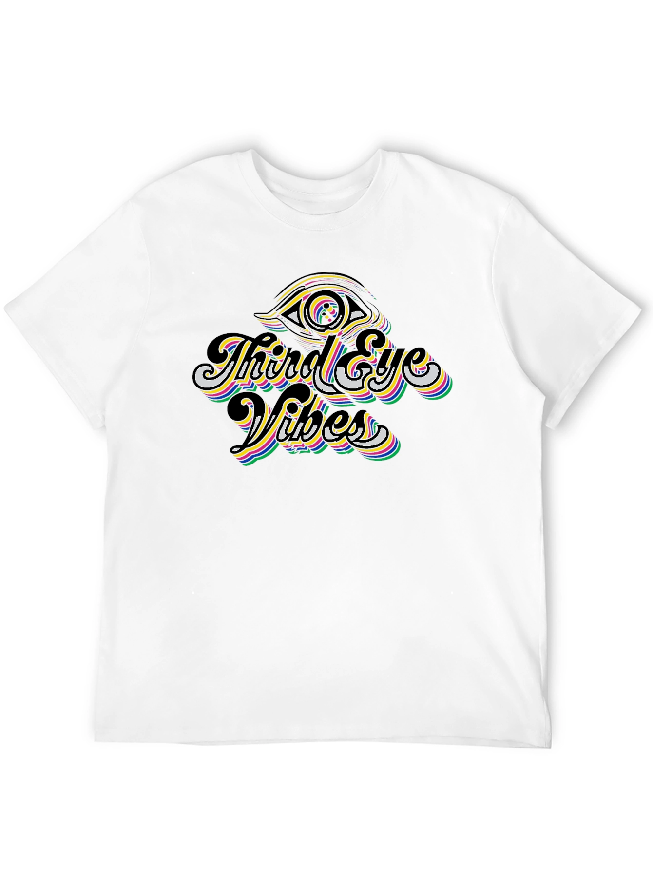 Third Eye Vibes Black Graphic Tee