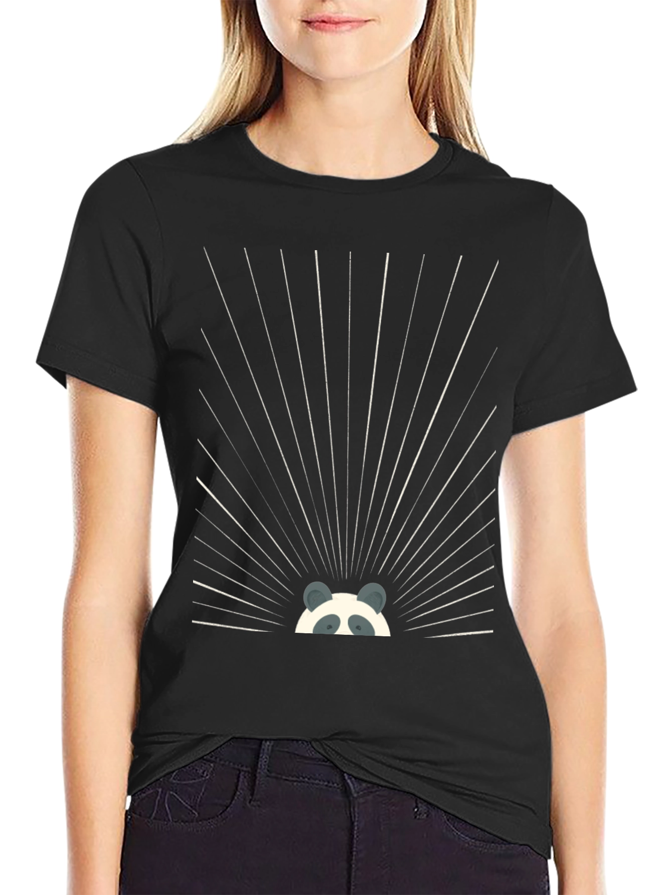 Peek-a-Boo Panda Graphic Tee