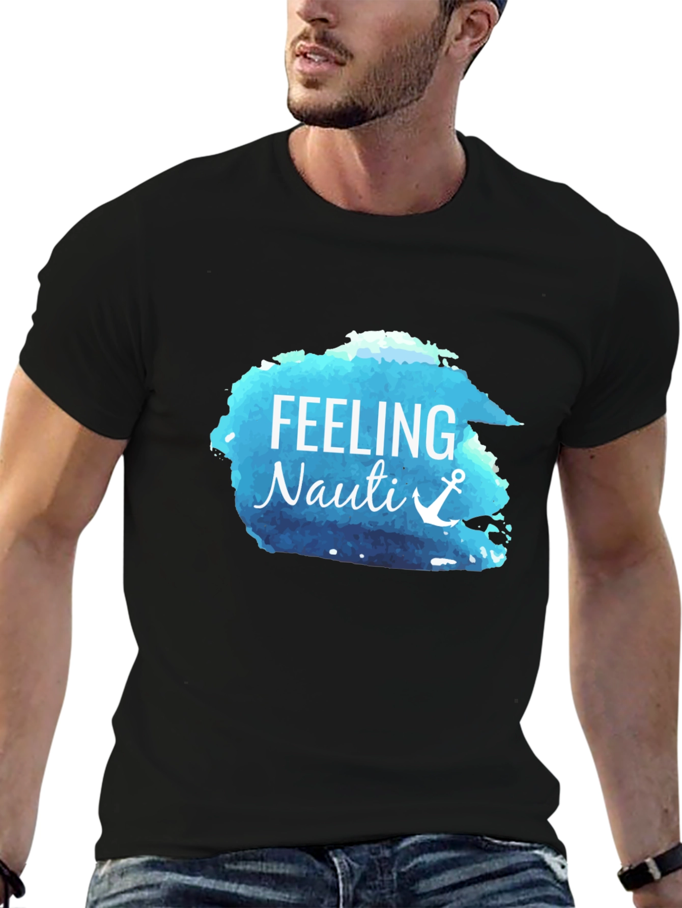 Feeling Nauti T-Shirt - Fun Nautical Design