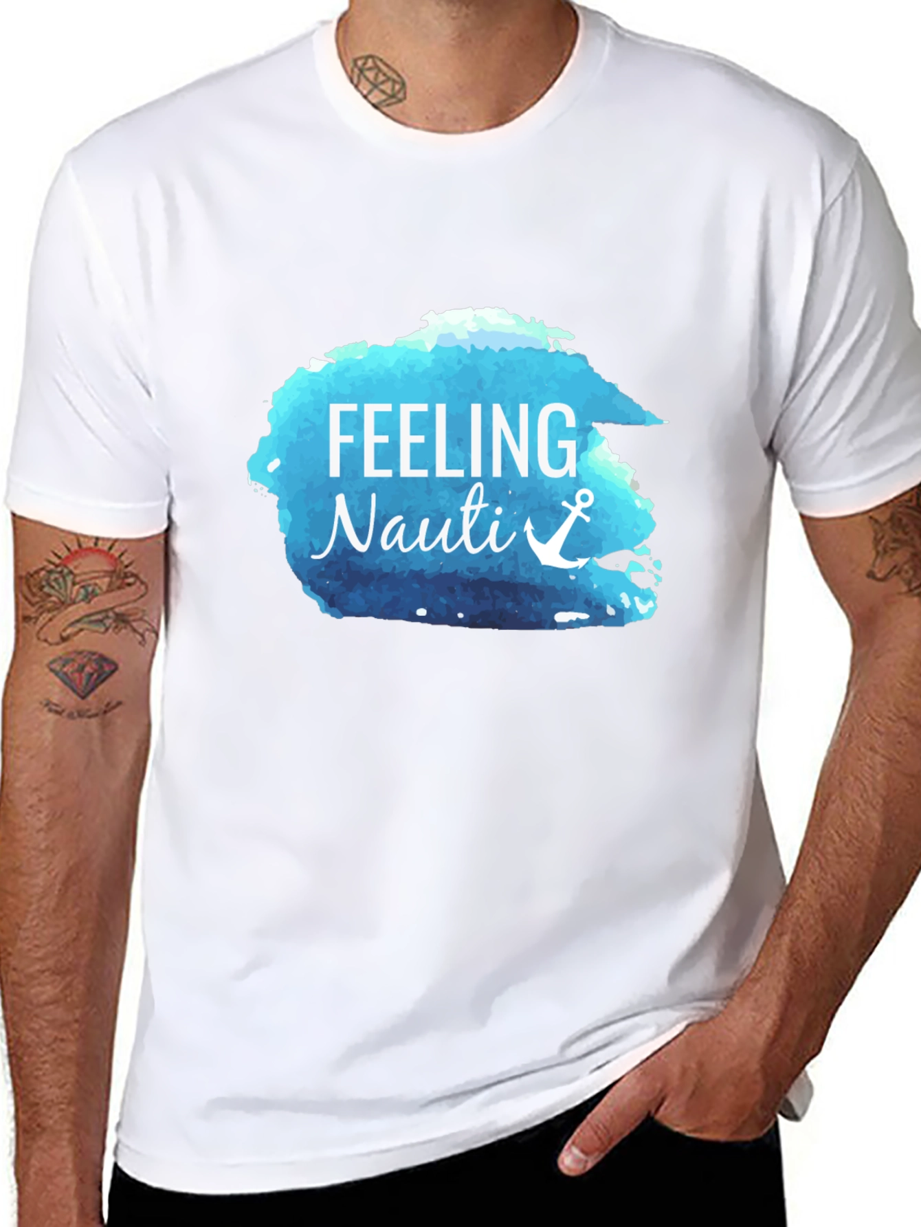 Feeling Nauti T-Shirt - Fun Nautical Design