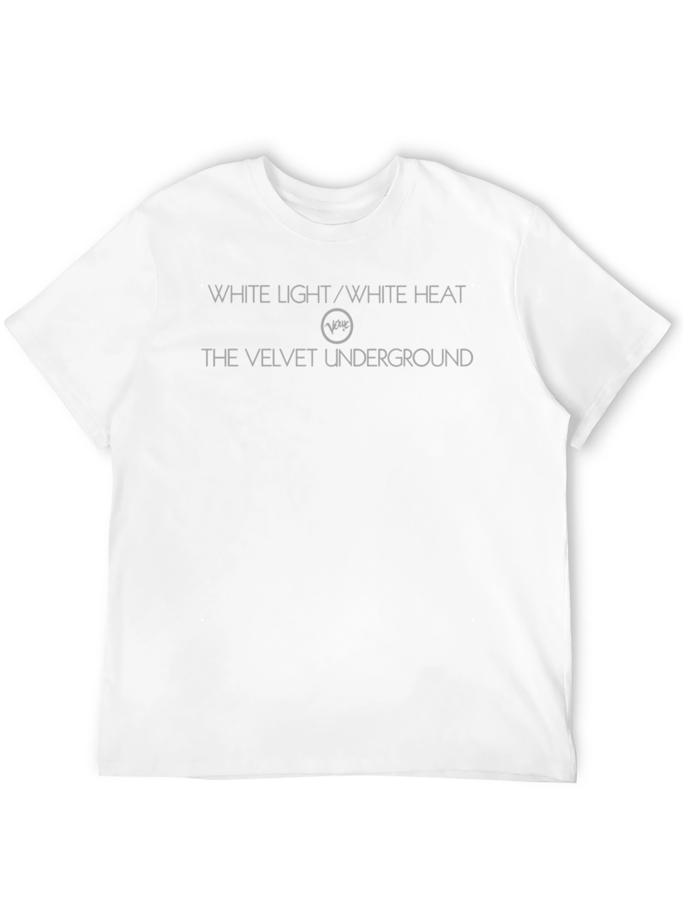 Velvet Underground White Light/Heat Black T-Shirt
