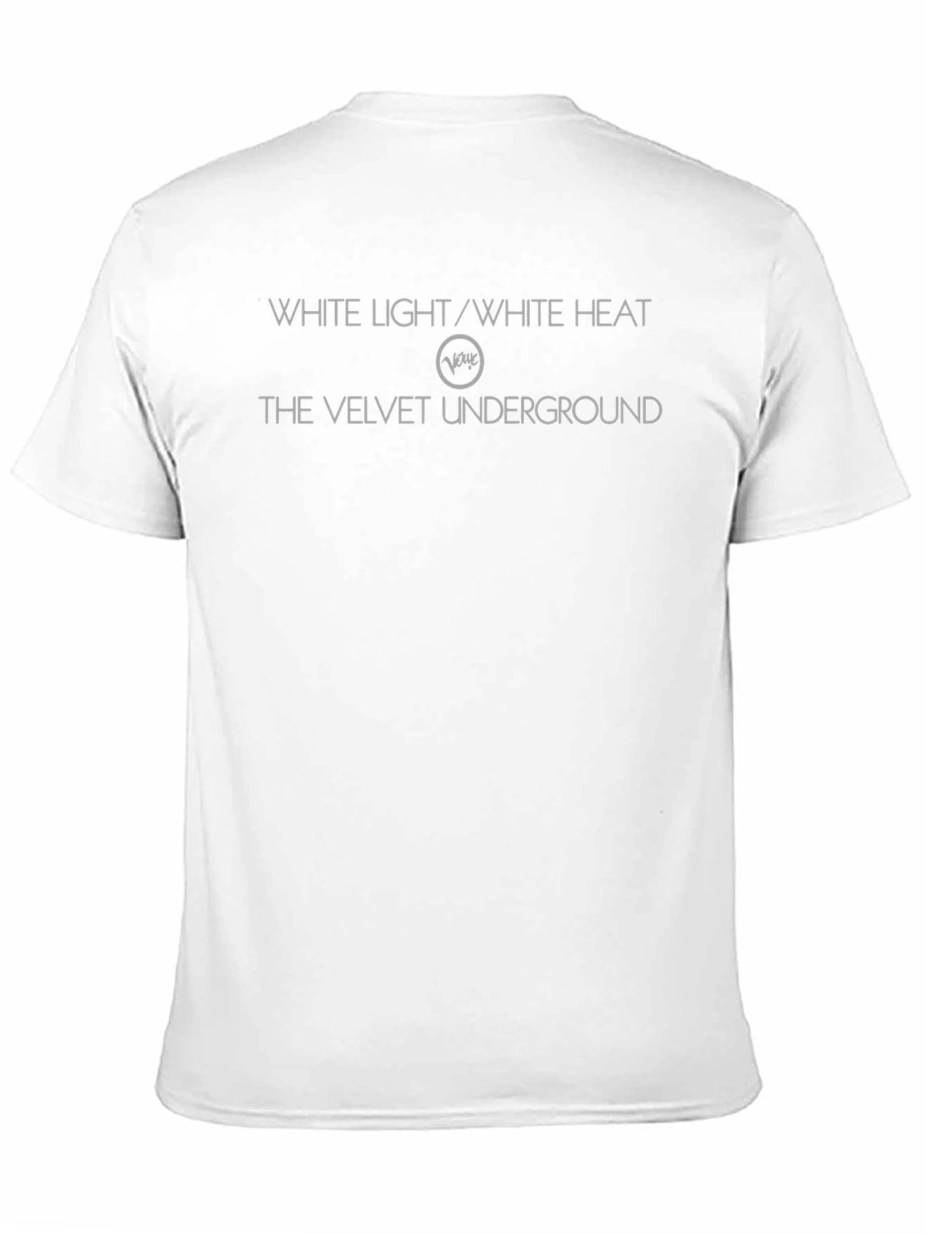 Velvet Underground White Light/Heat Black T-Shirt