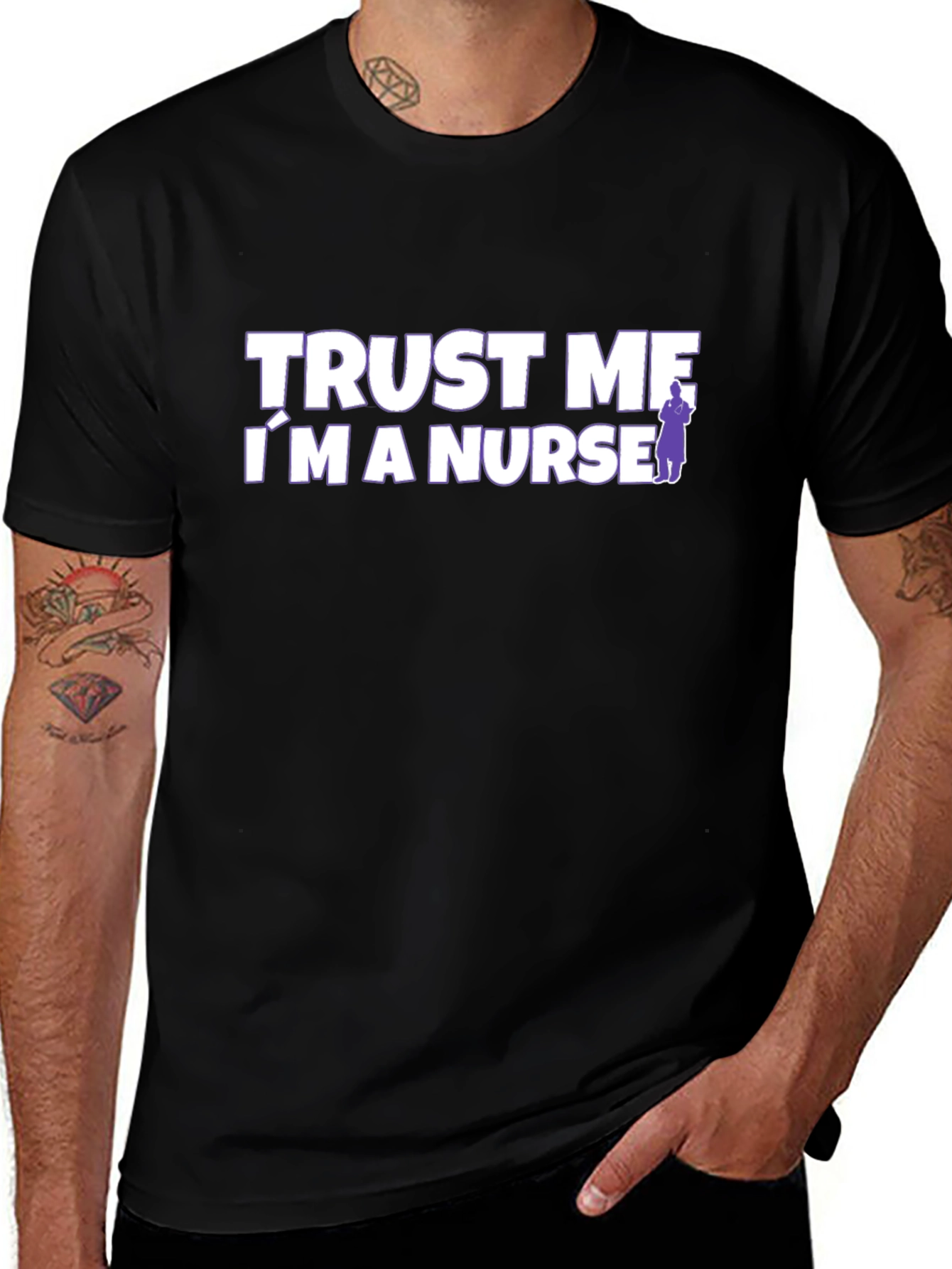 Trust Me Im a Nurse Graphic T-Shirt