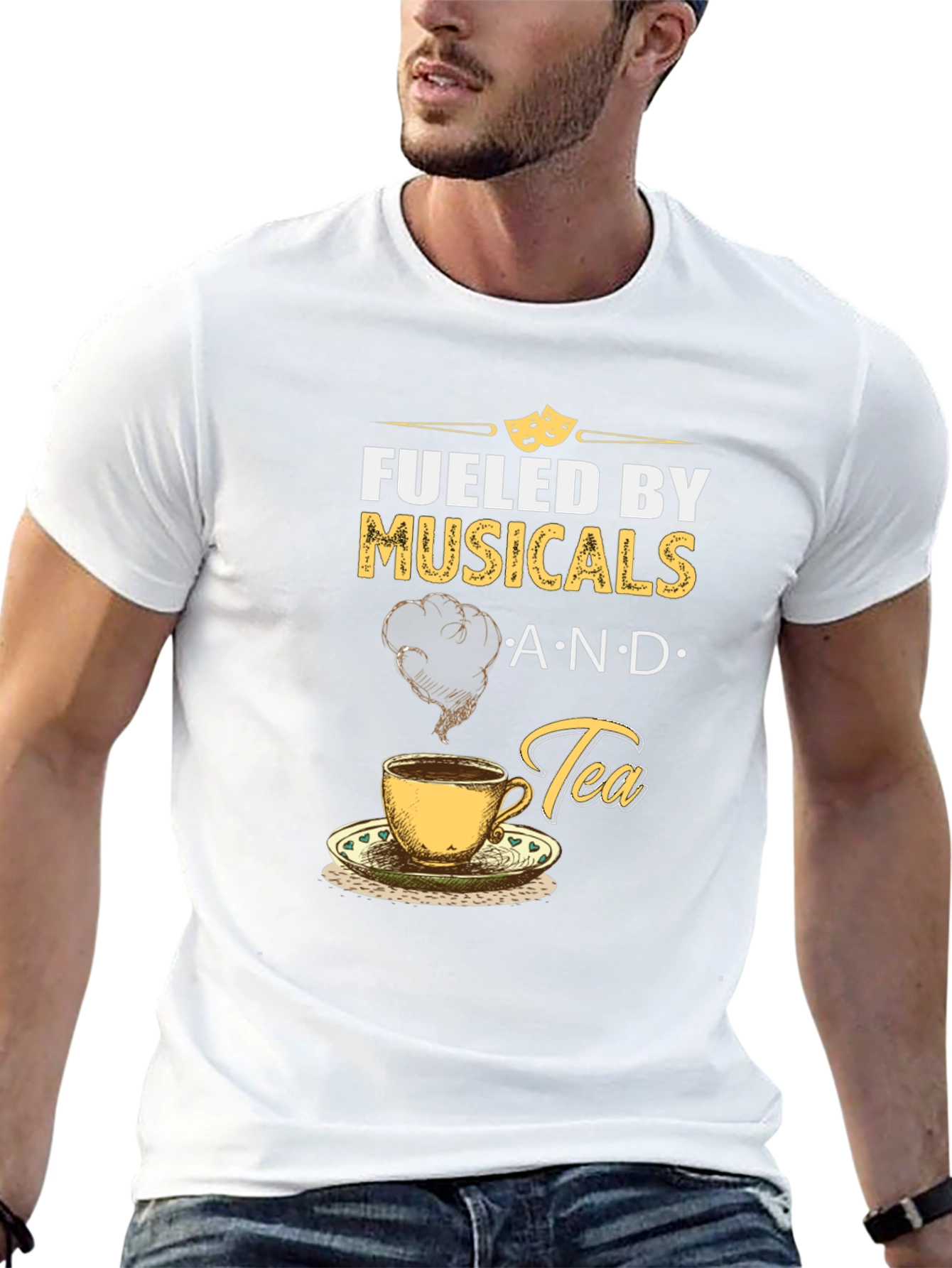 Fueled by Musicals and Tea T-Shirt