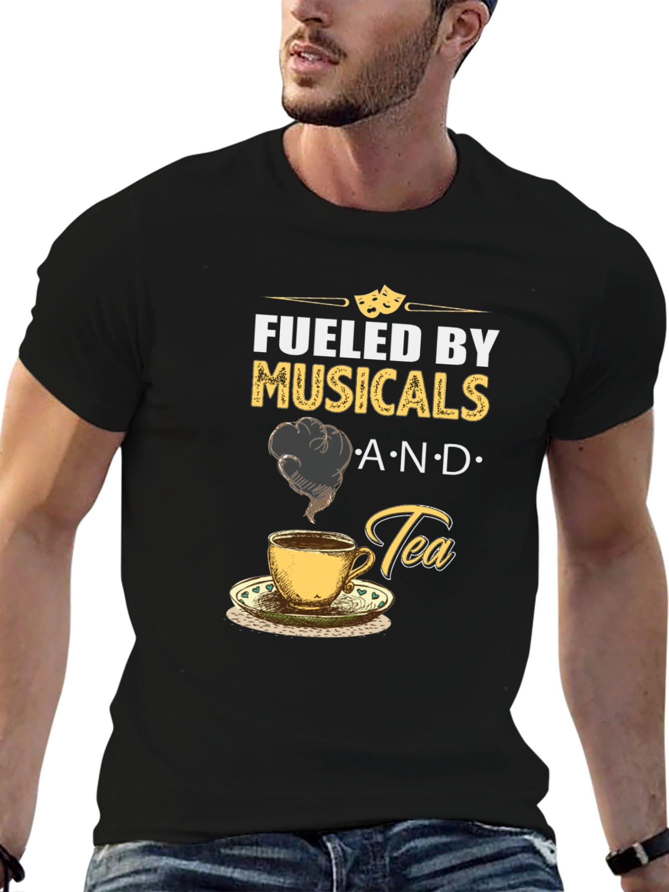 Fueled by Musicals and Tea T-Shirt
