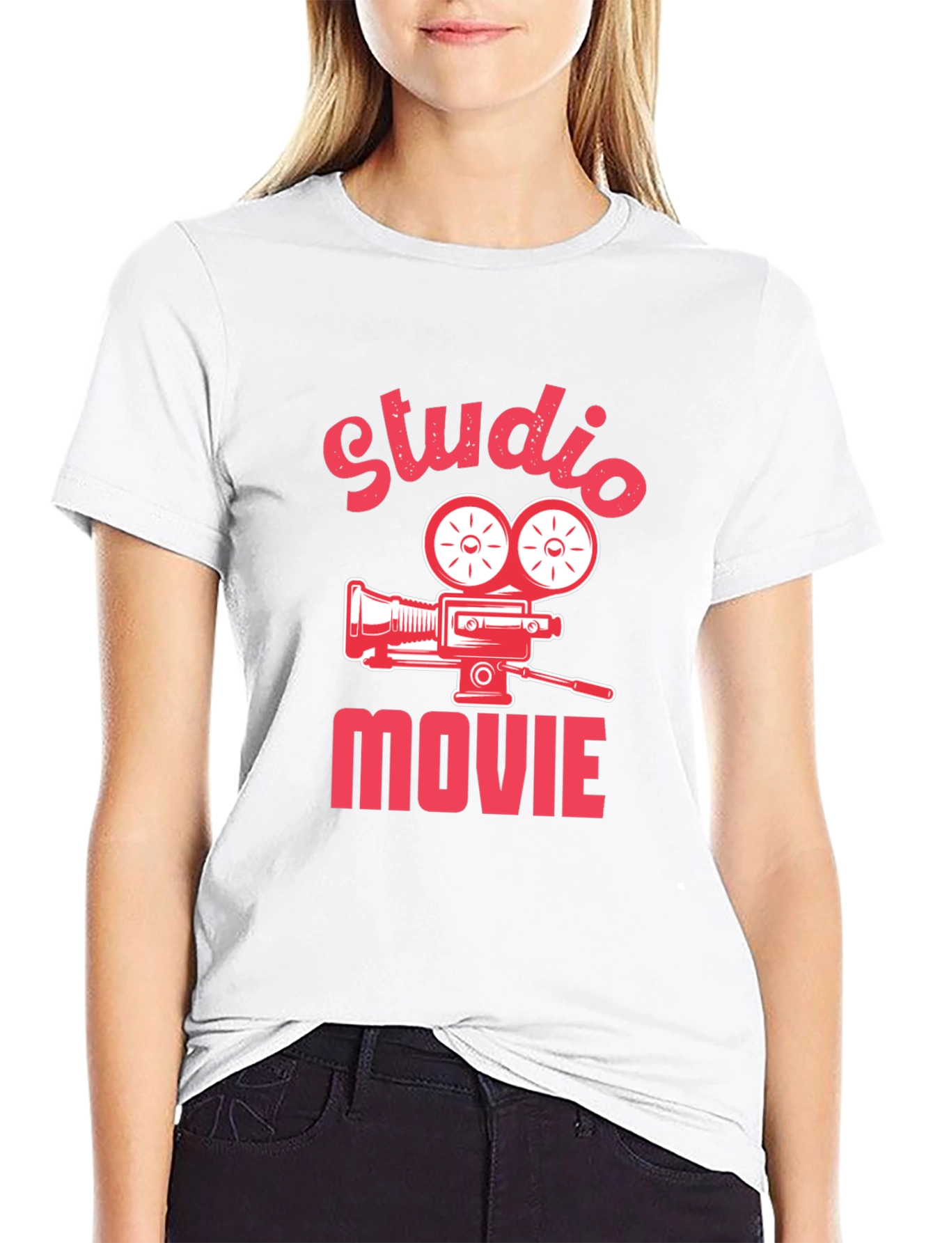 Studio Movie T-Shirt - Retro Film Camera Design