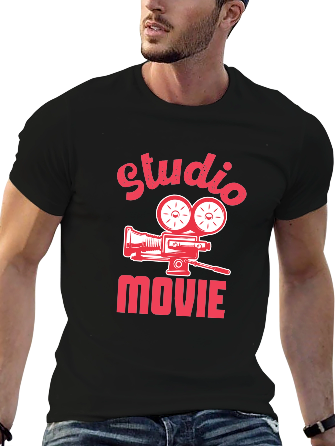 Studio Movie T-Shirt - Retro Film Camera Design