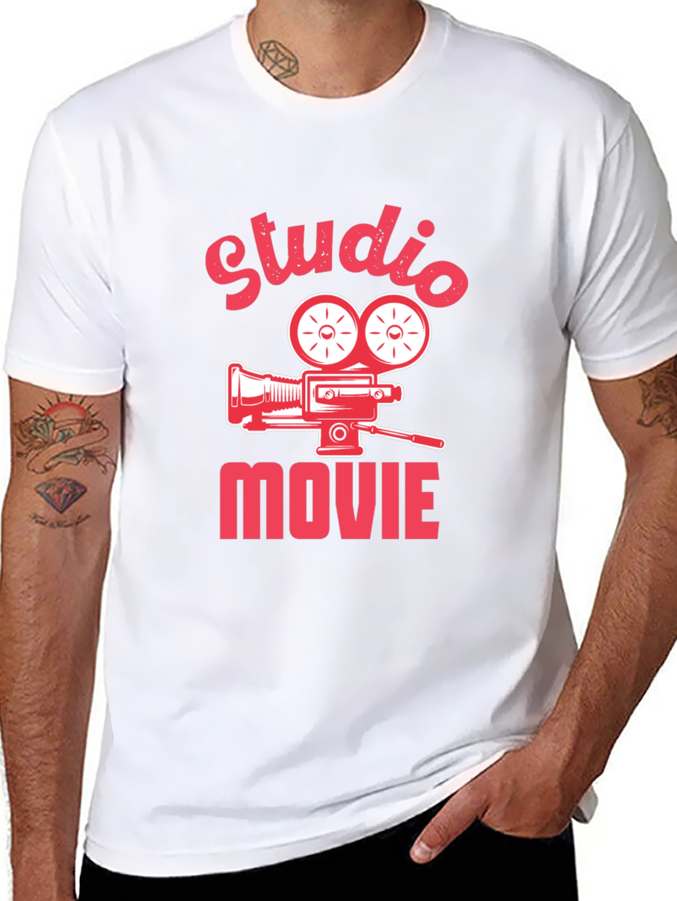 Studio Movie T-Shirt - Retro Film Camera Design