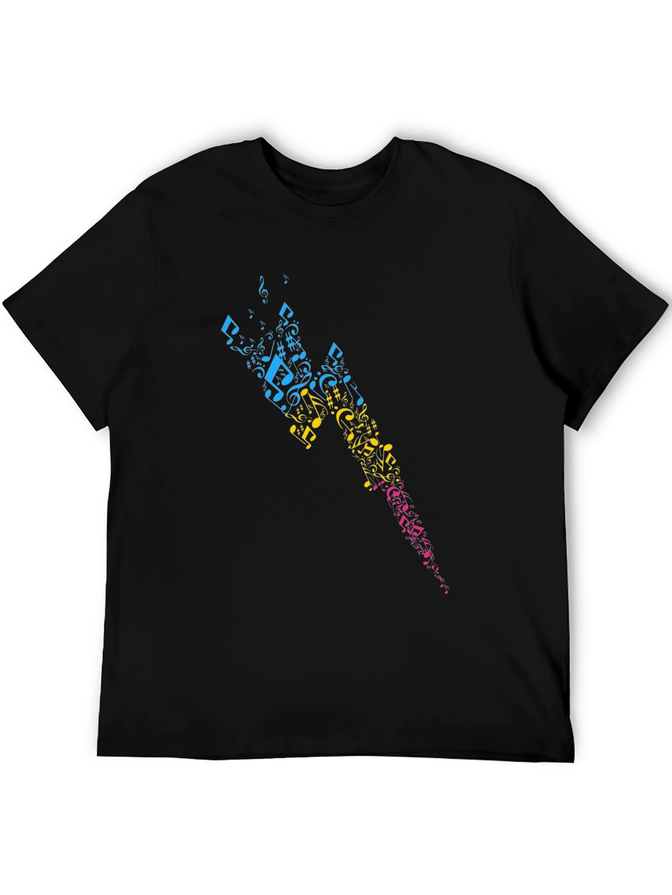 Musical Lightning Bolt Graphic Tee