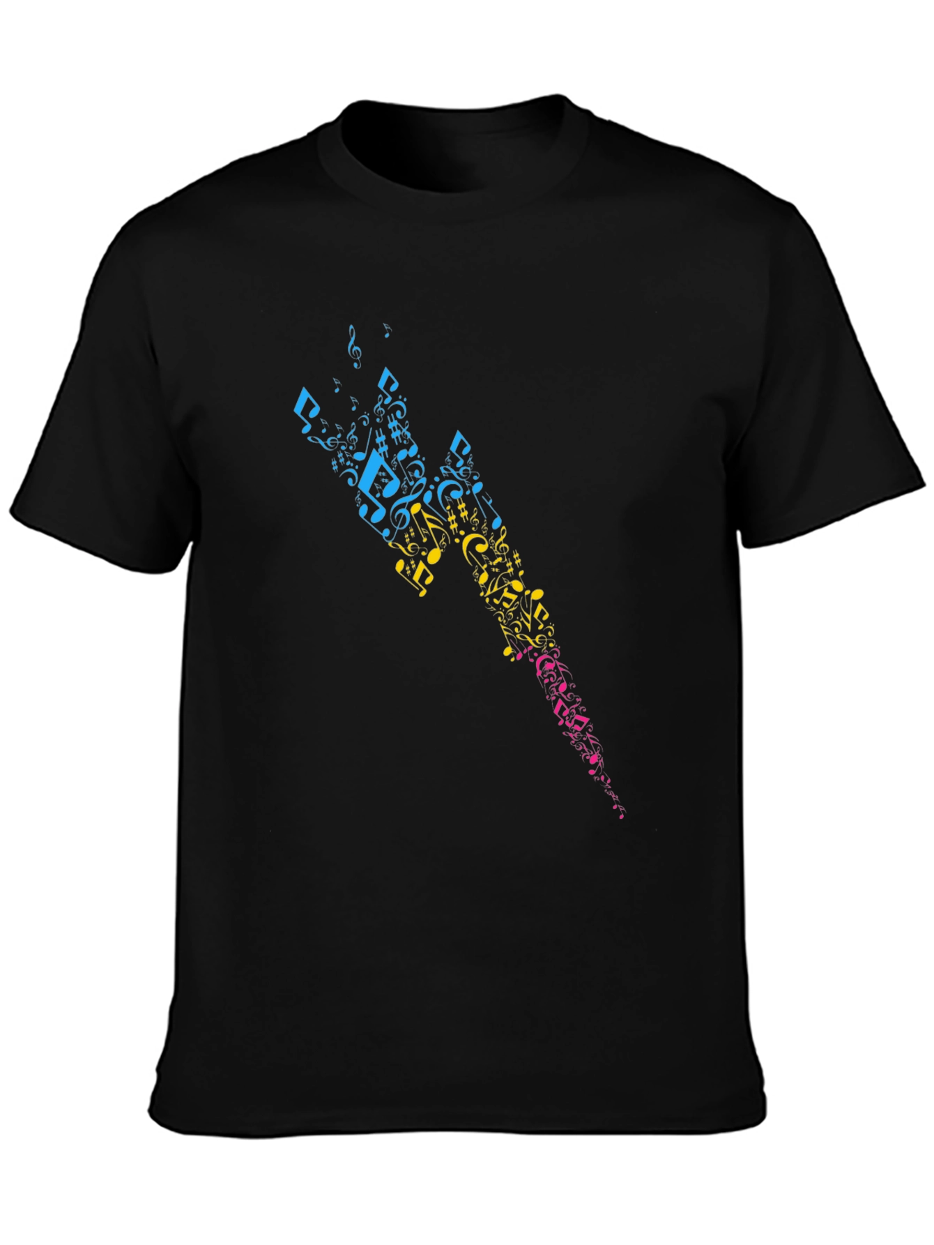 Musical Lightning Bolt Graphic Tee