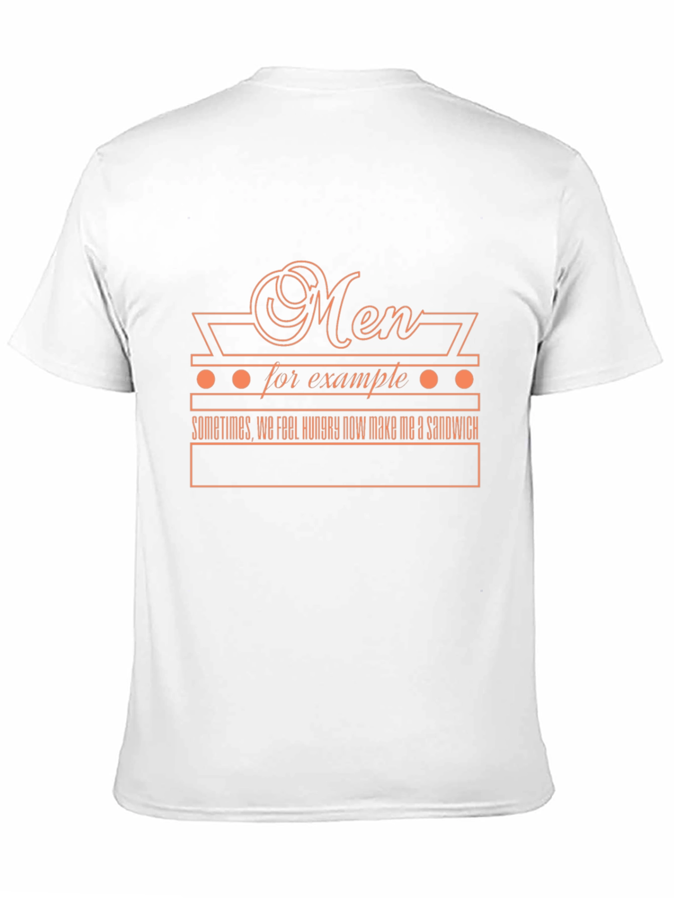 Funny Men Sandwich T-Shirt