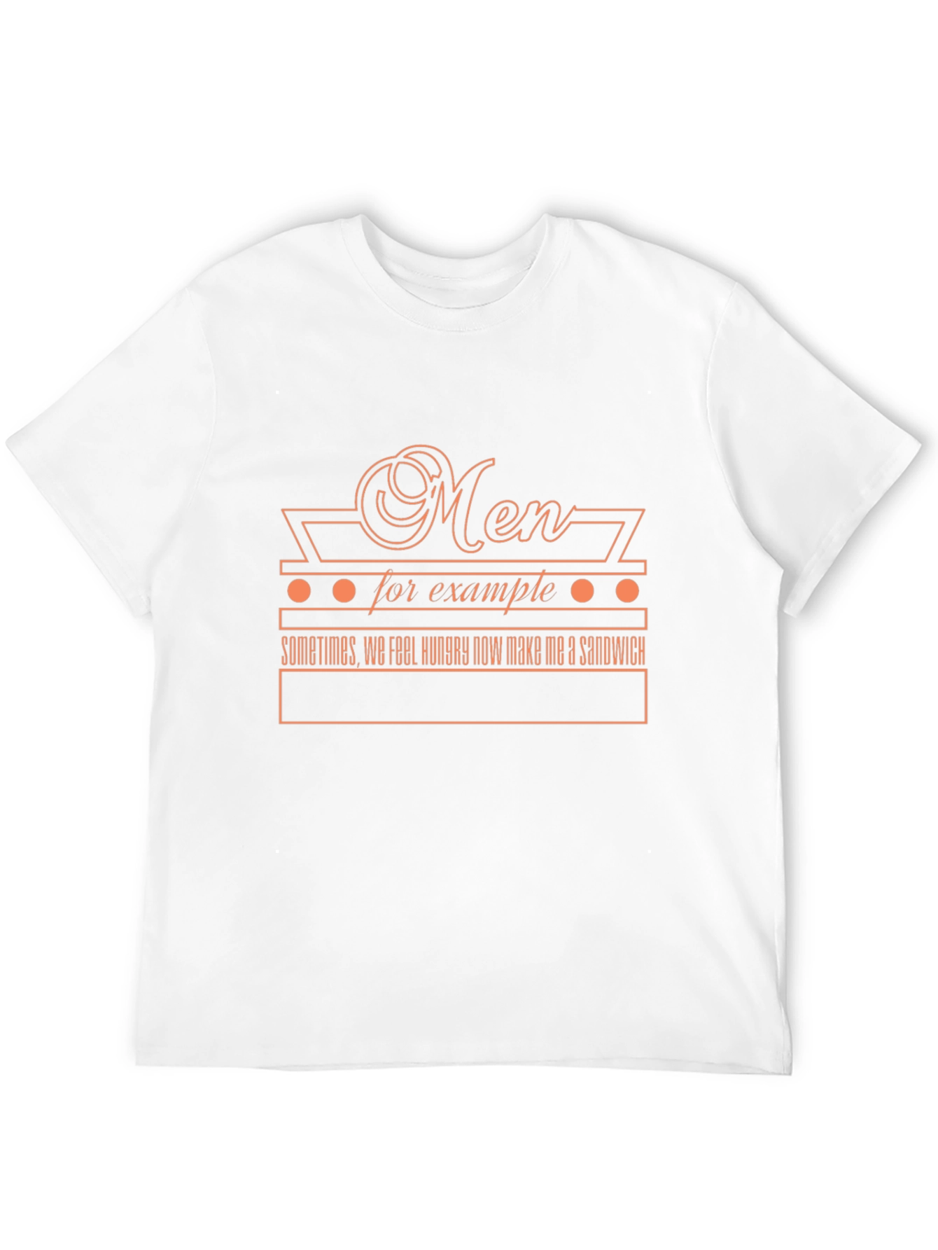 Funny Men Sandwich T-Shirt