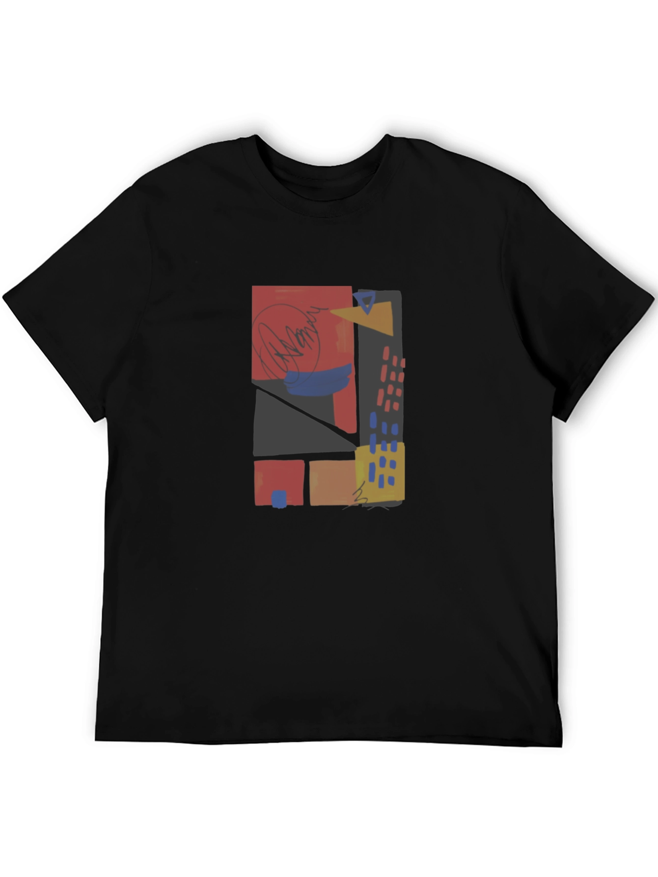 Abstract Art Graphic Tee - Modern Artistic T-Shirt