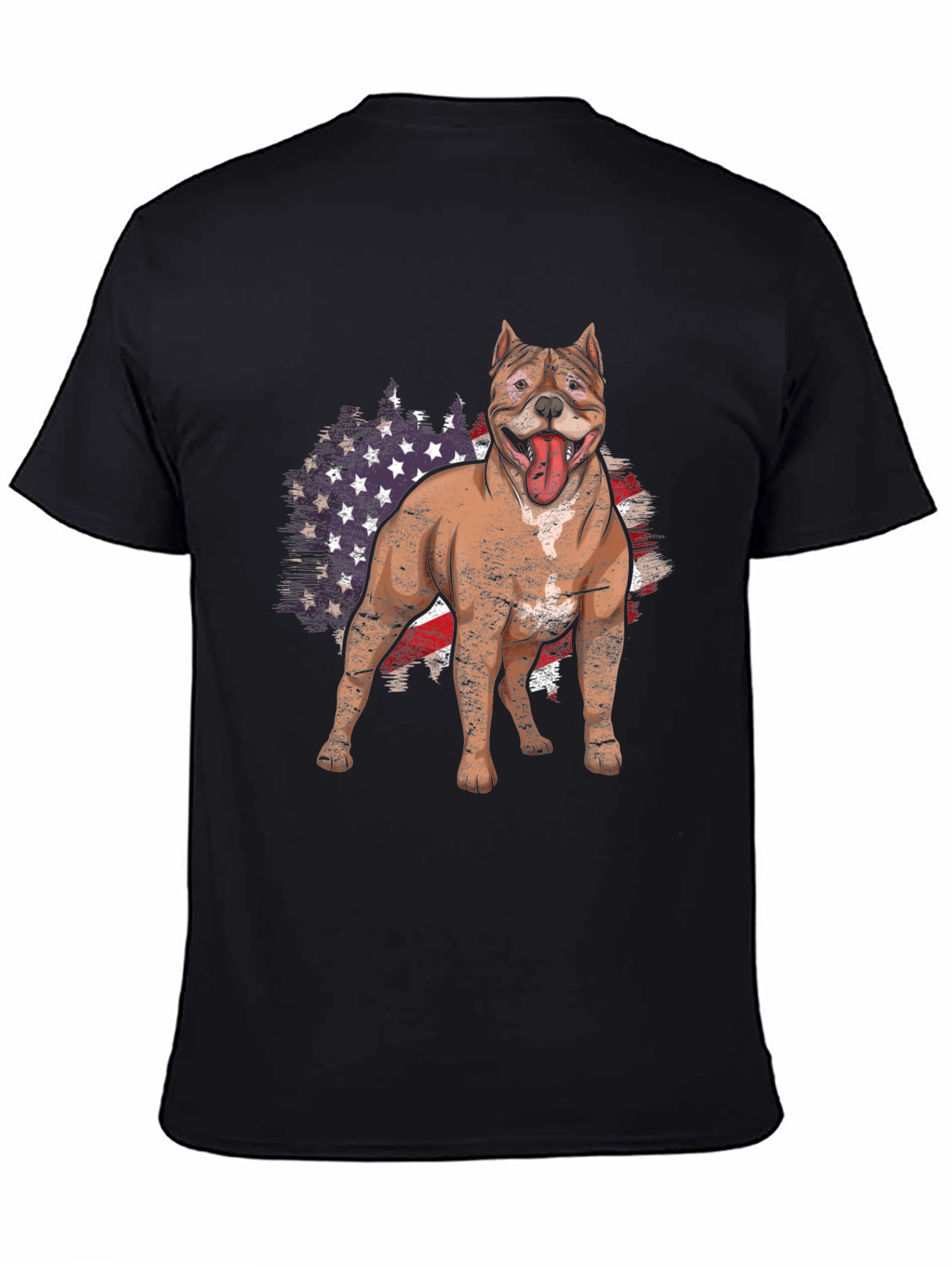 American Pitbull Dog Graphic Tee