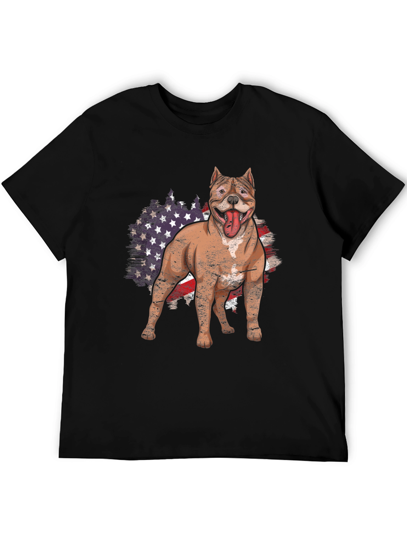 American Pitbull Dog Graphic Tee