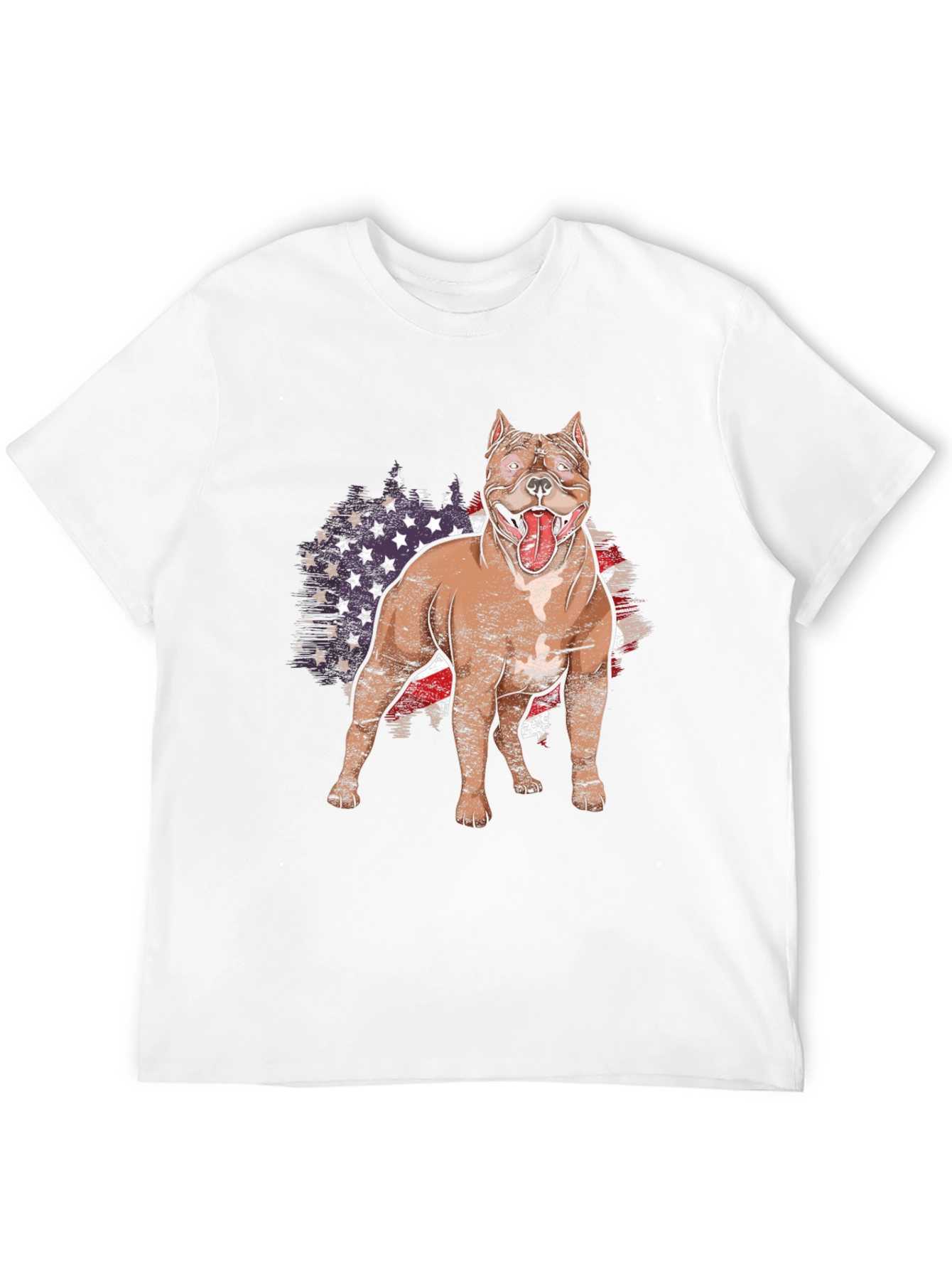 American Pitbull Dog Graphic Tee