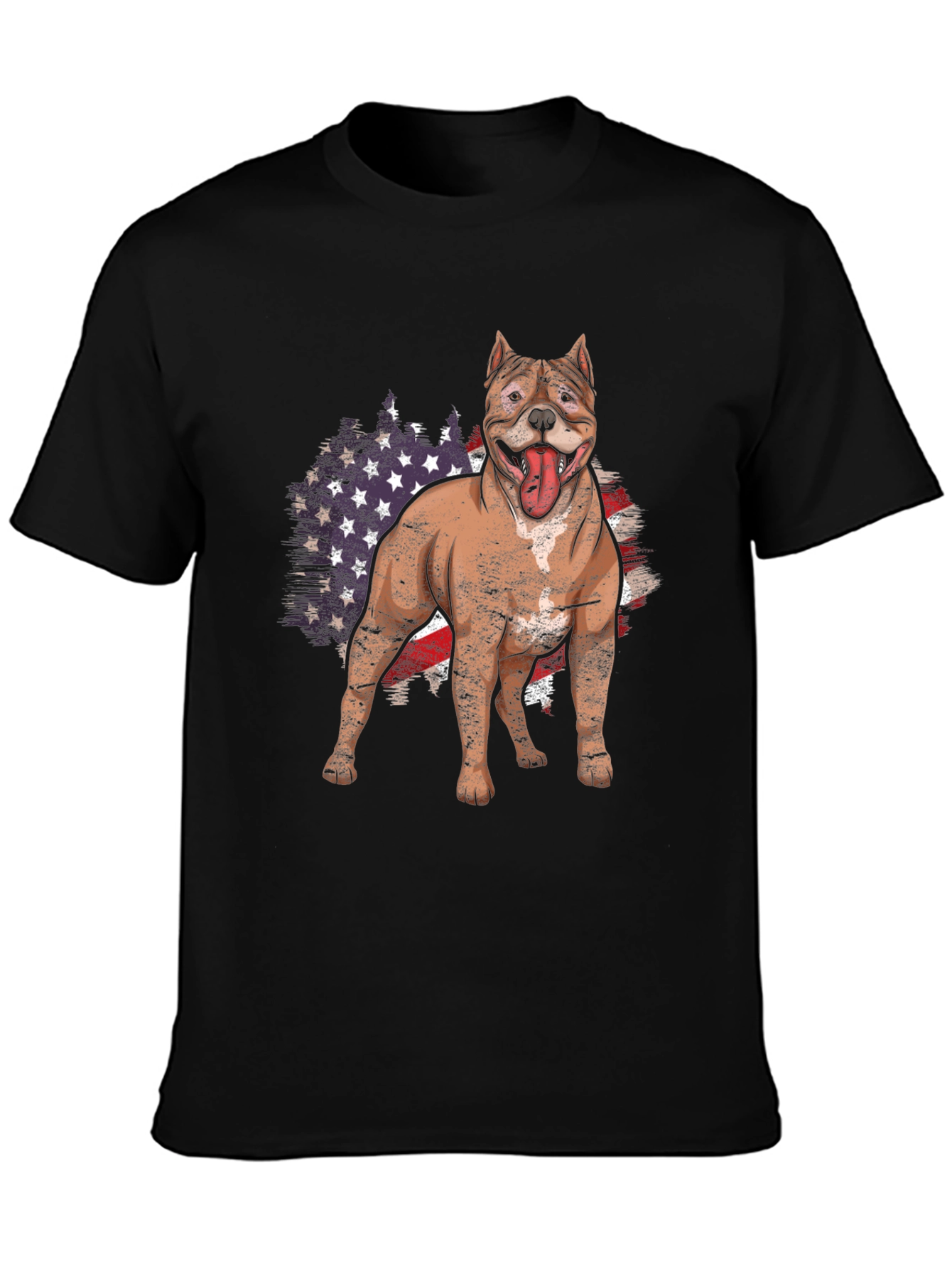 American Pitbull Dog Graphic Tee