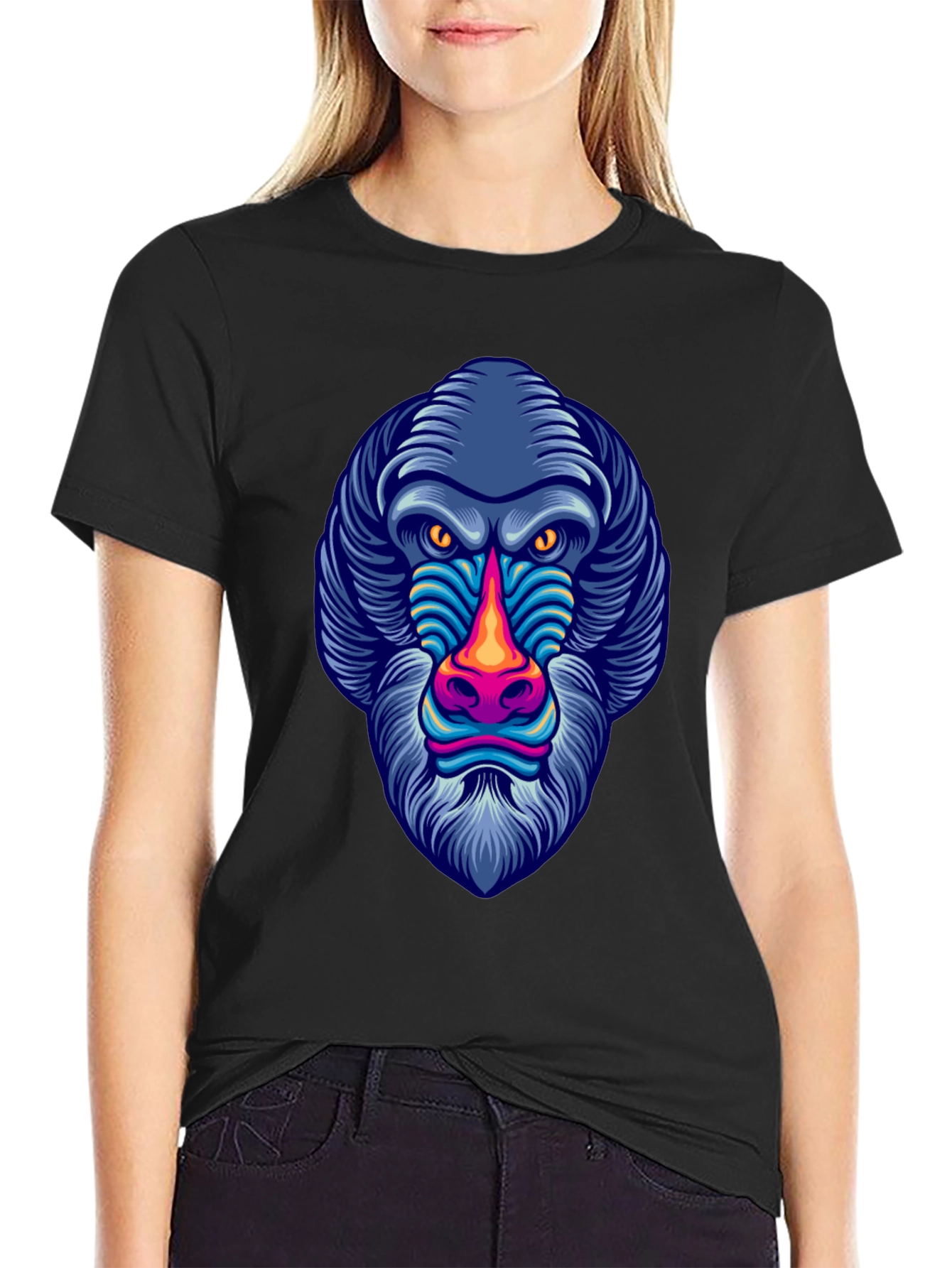 Mandrill Graphic Print T-Shirt