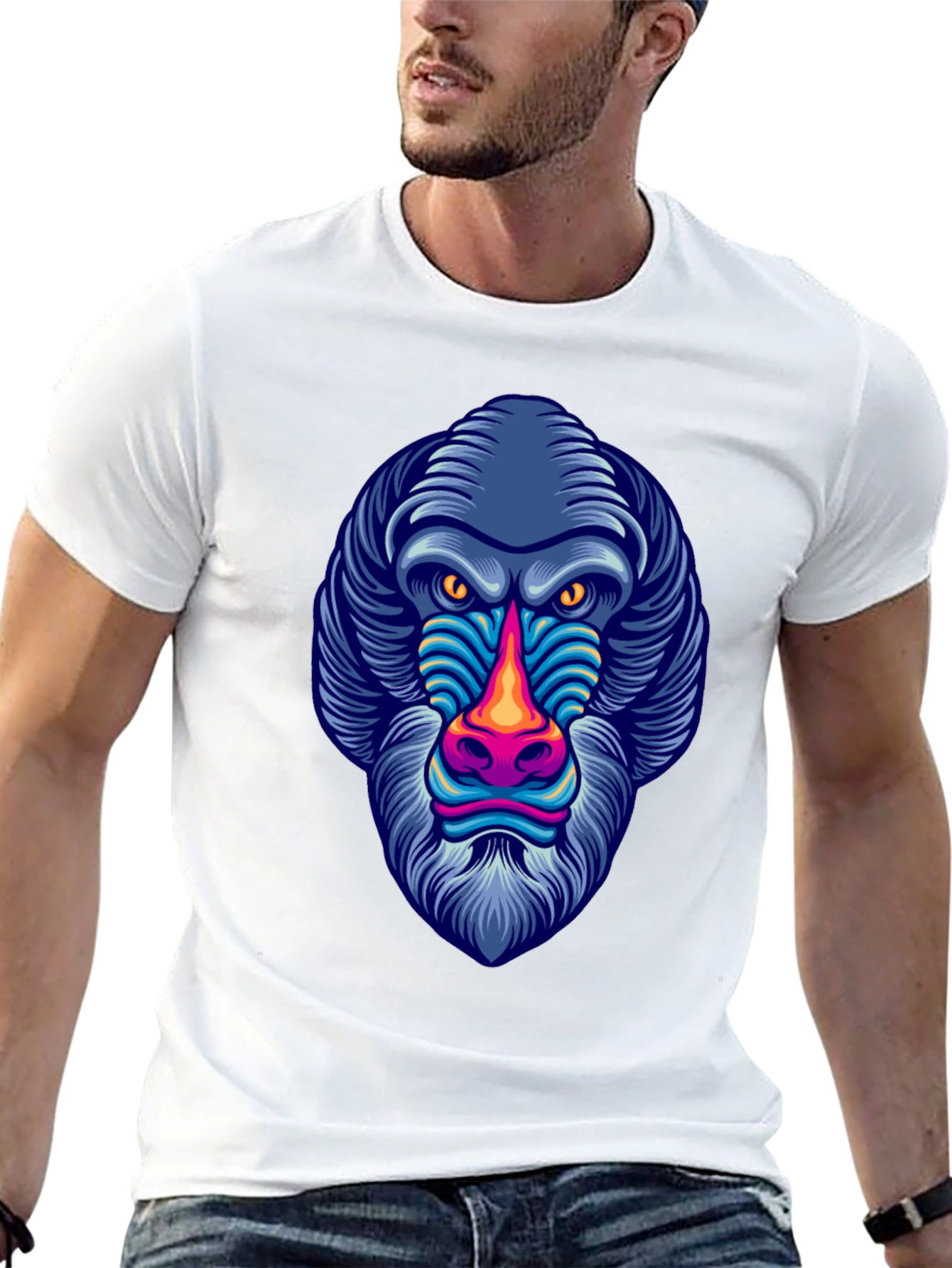 Mandrill Graphic Print T-Shirt