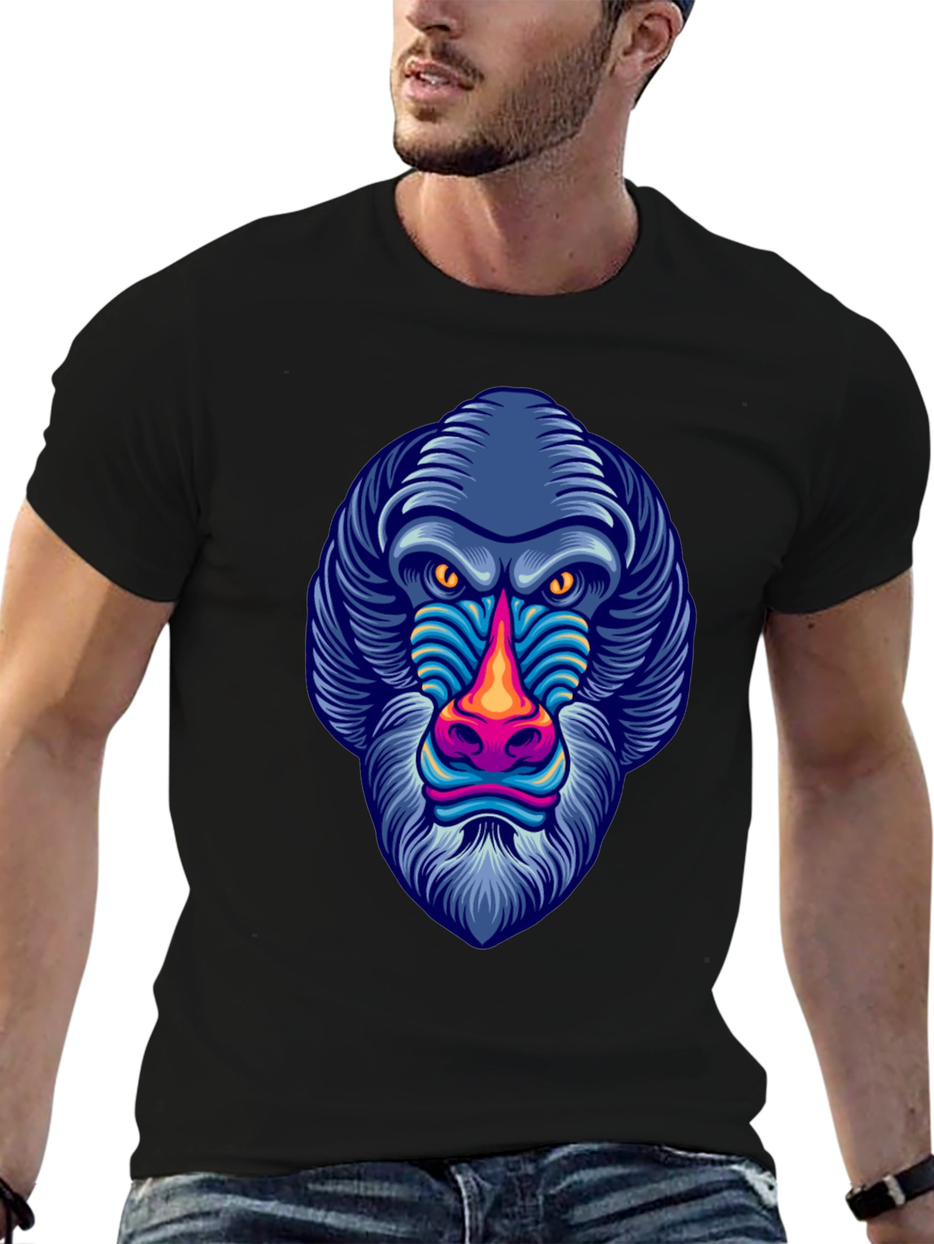 Mandrill Graphic Print T-Shirt