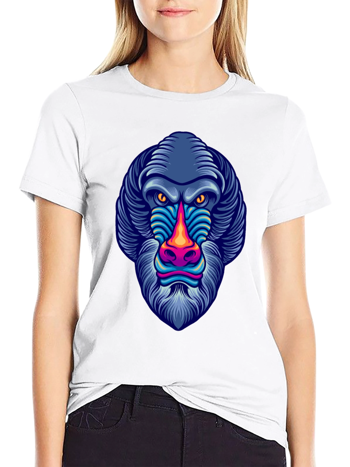 Mandrill Graphic Print T-Shirt