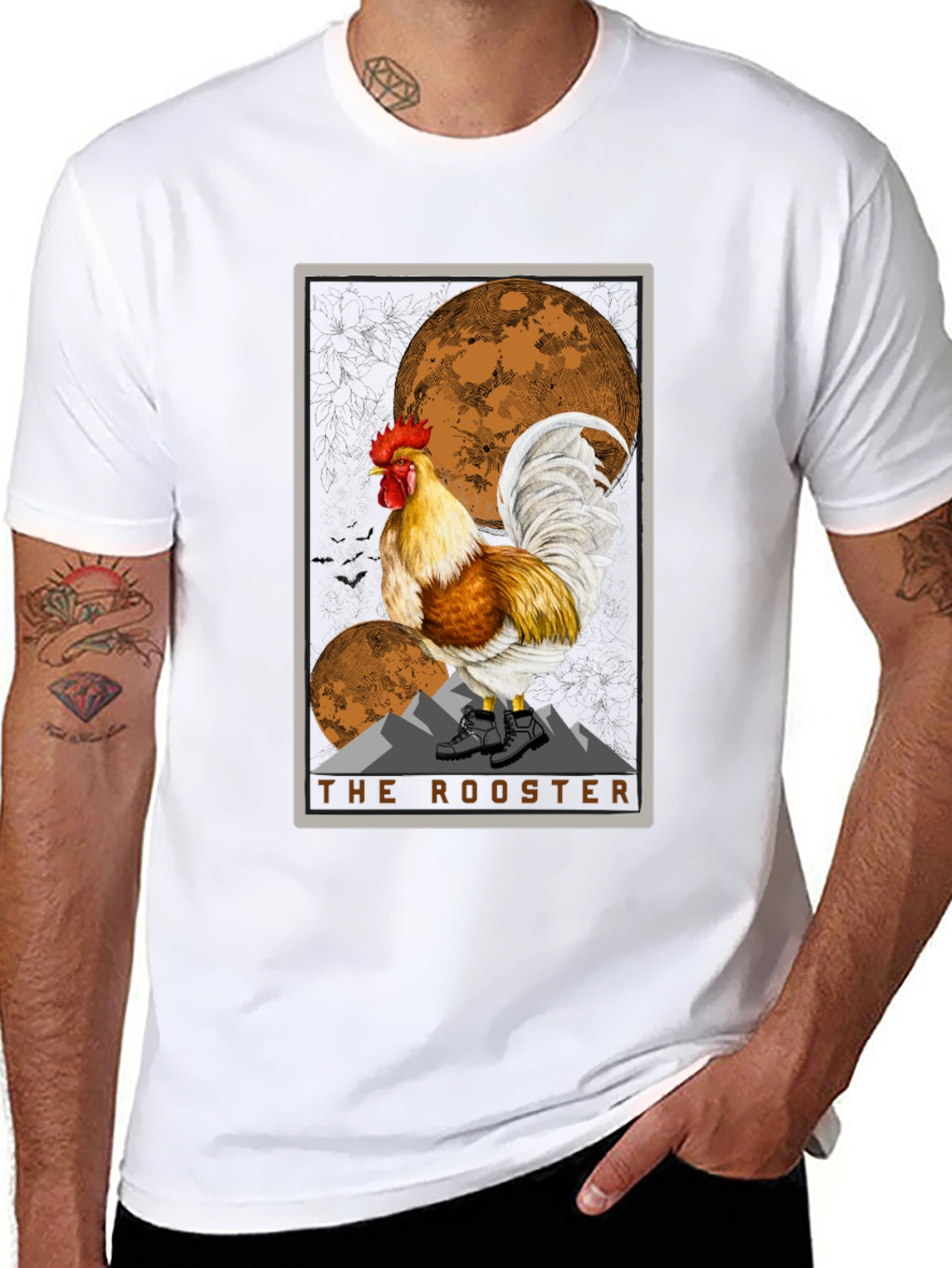 The Rooster Graphic T-Shirt