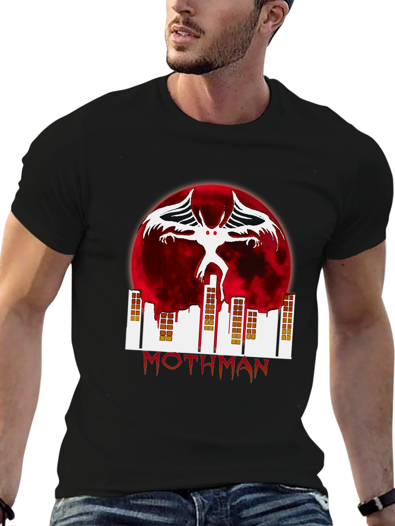 Mothman T-Shirt - Cryptid Urban Legend Tee