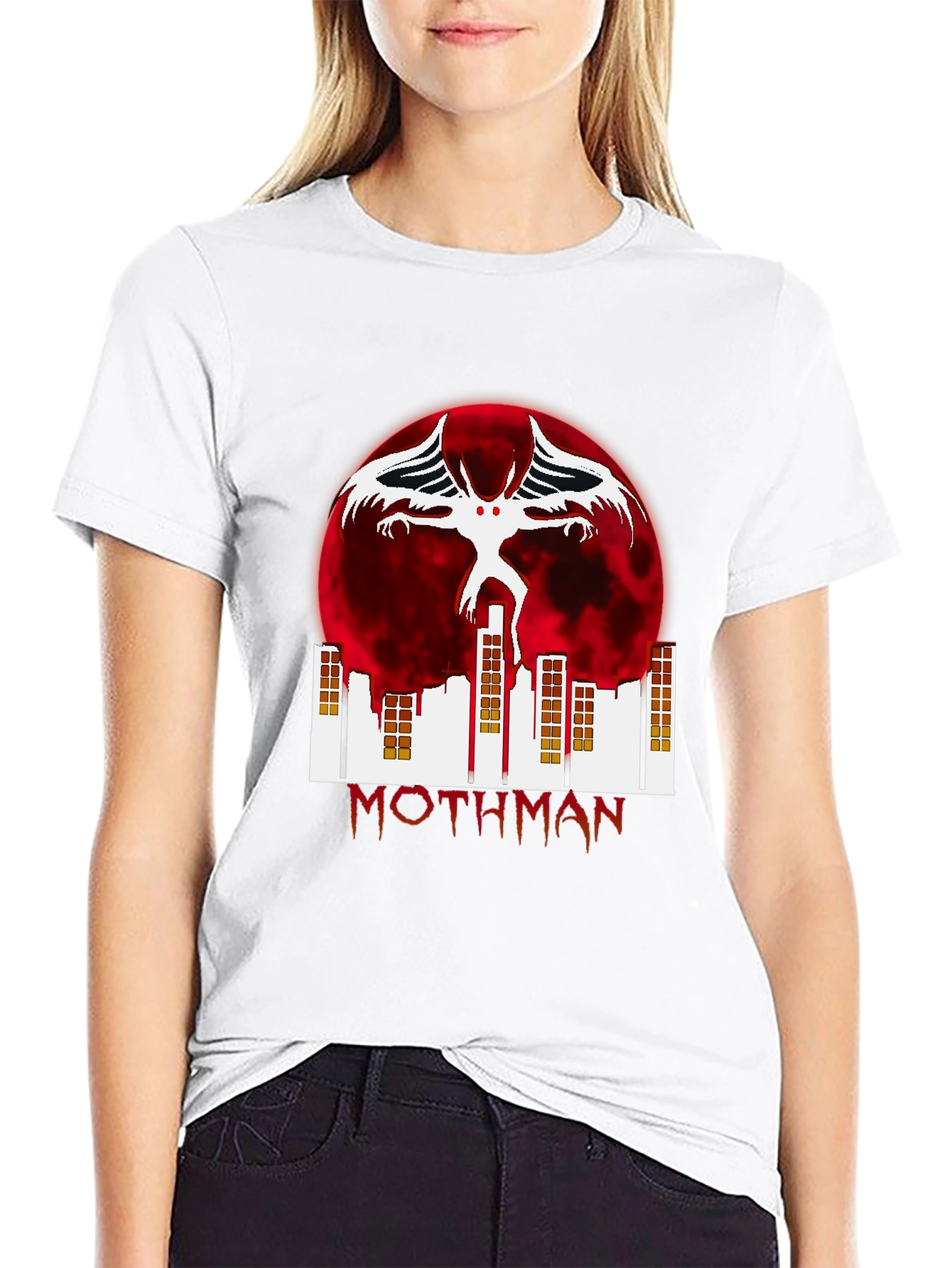 Mothman T-Shirt - Cryptid Urban Legend Tee