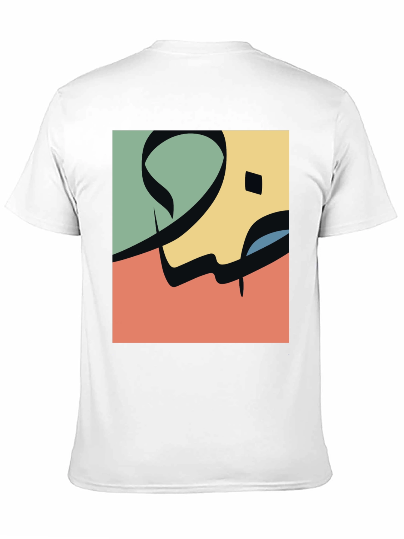 Abstract Arabic Calligraphy Design Tee