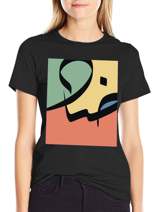 Abstract Arabic Calligraphy Design Tee