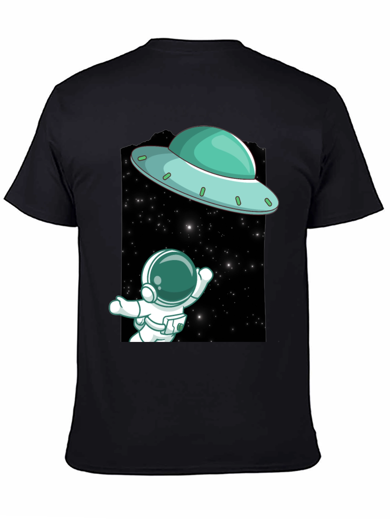 Astronaut & UFO Graphic Tee
