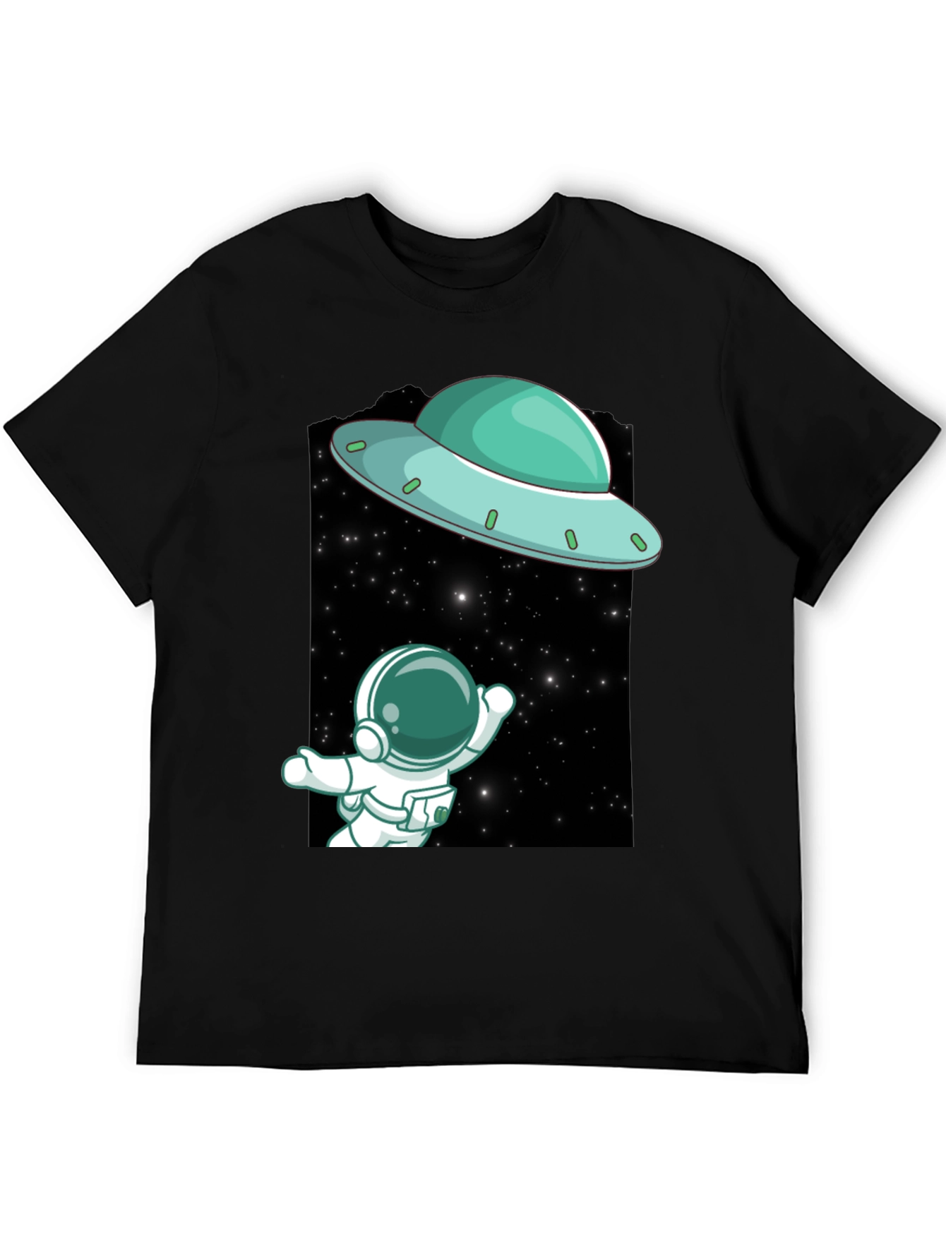Astronaut & UFO Graphic Tee