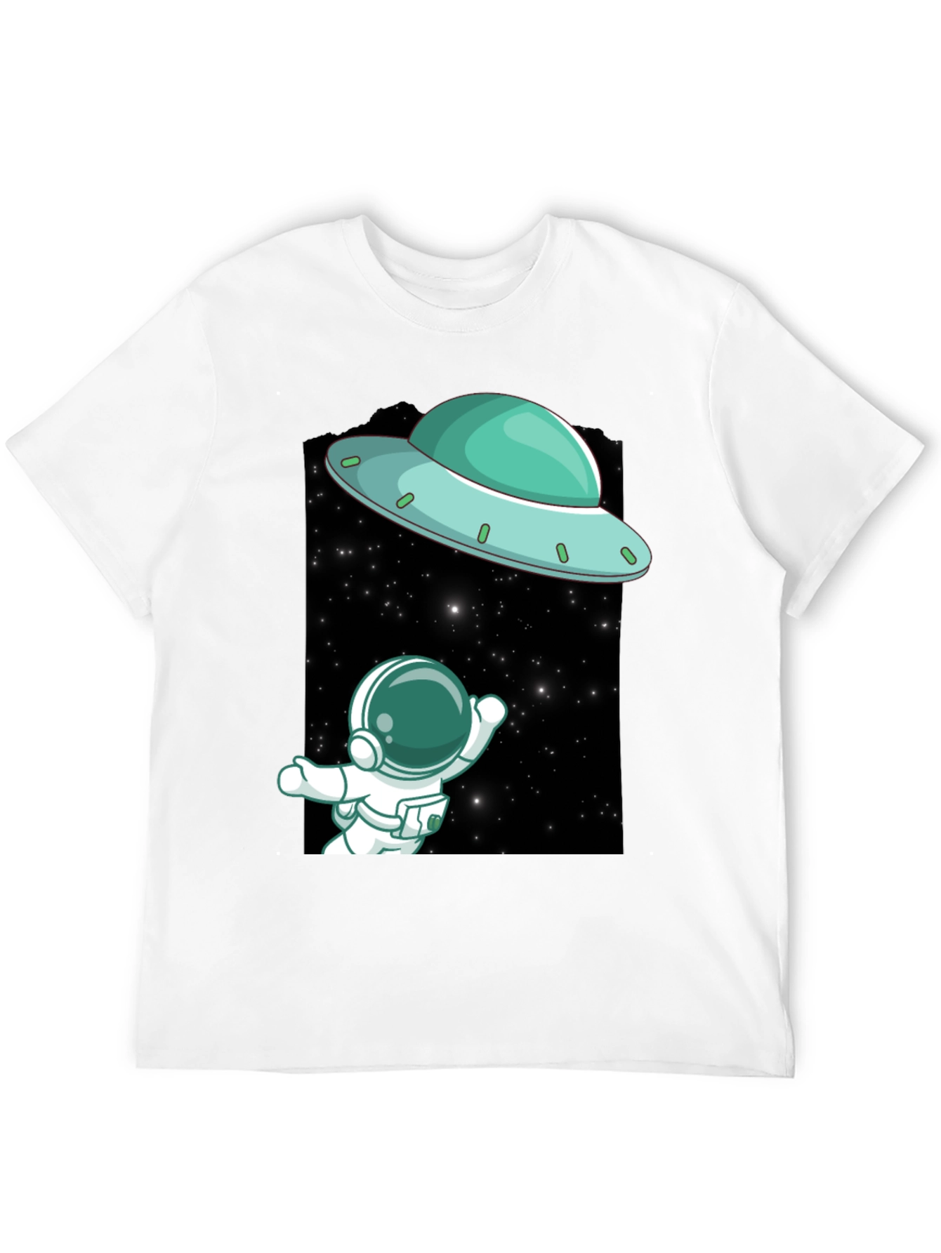 Astronaut & UFO Graphic Tee
