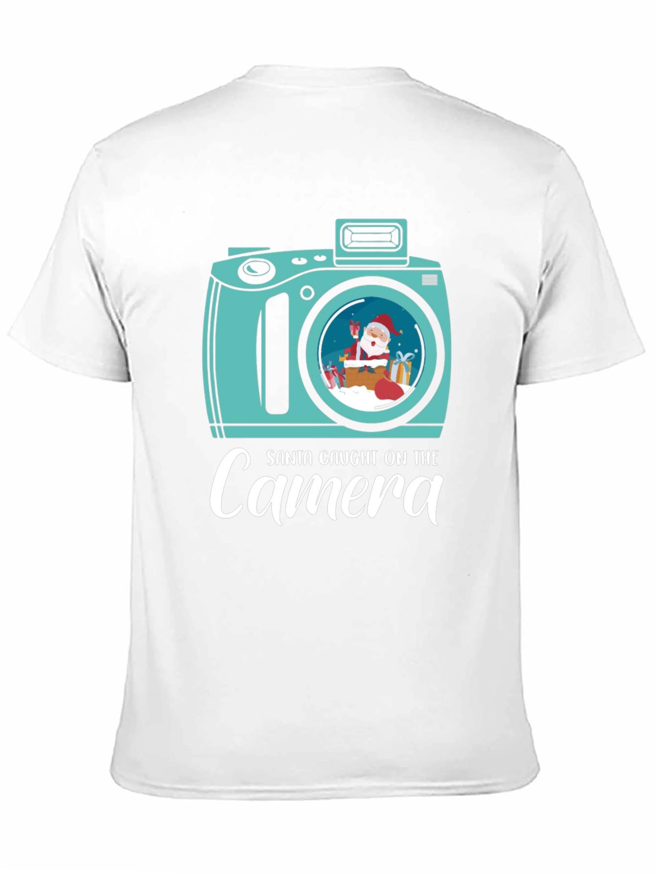 Santa Caught on Camera Graphic Tee